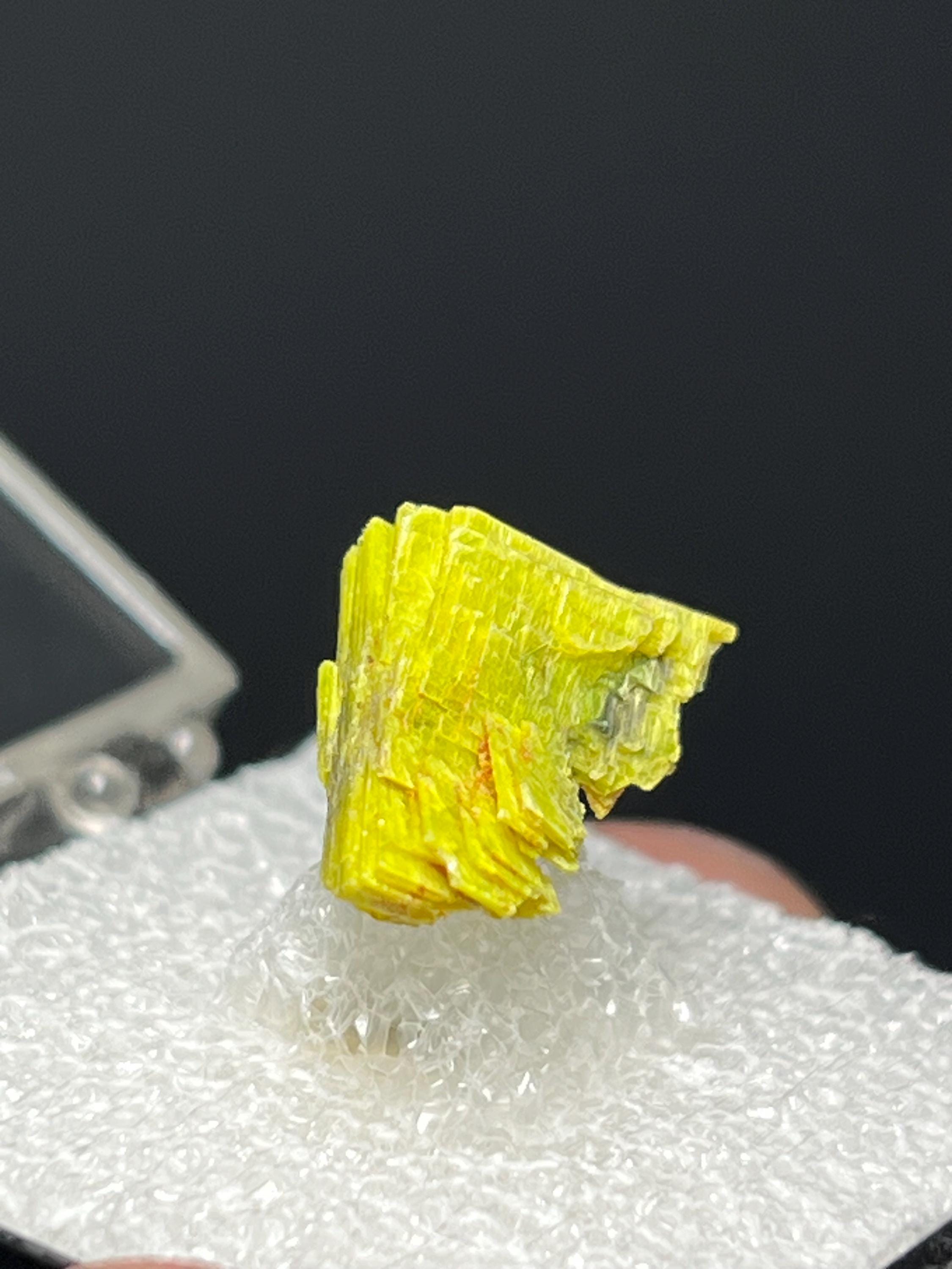 Unique, Uranocircite Specimen - Crystal Gemstone AE 