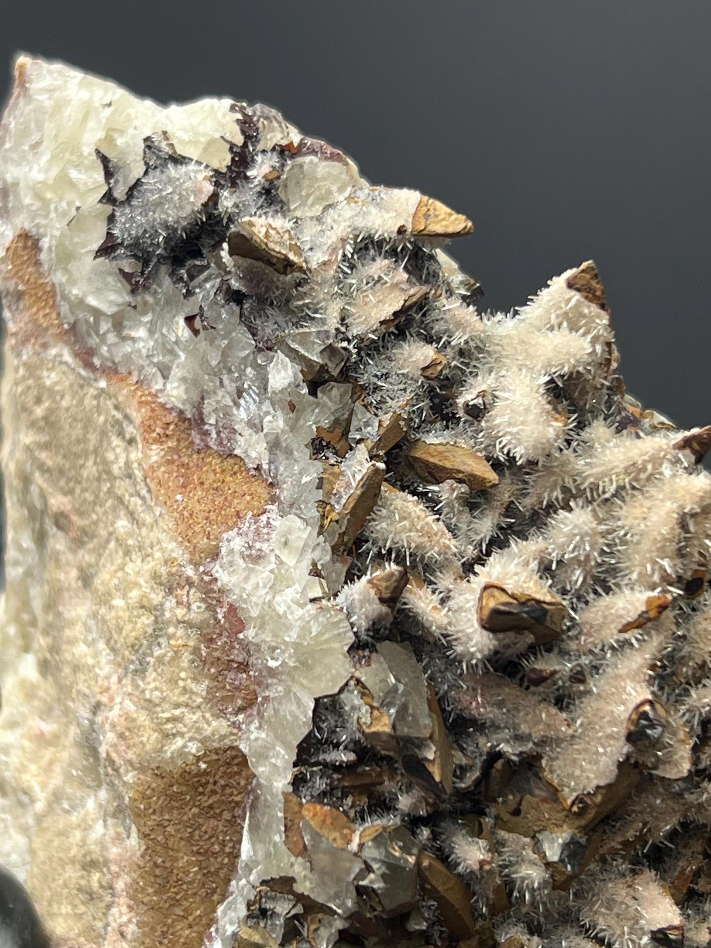 Feather Red Crystal Calcite