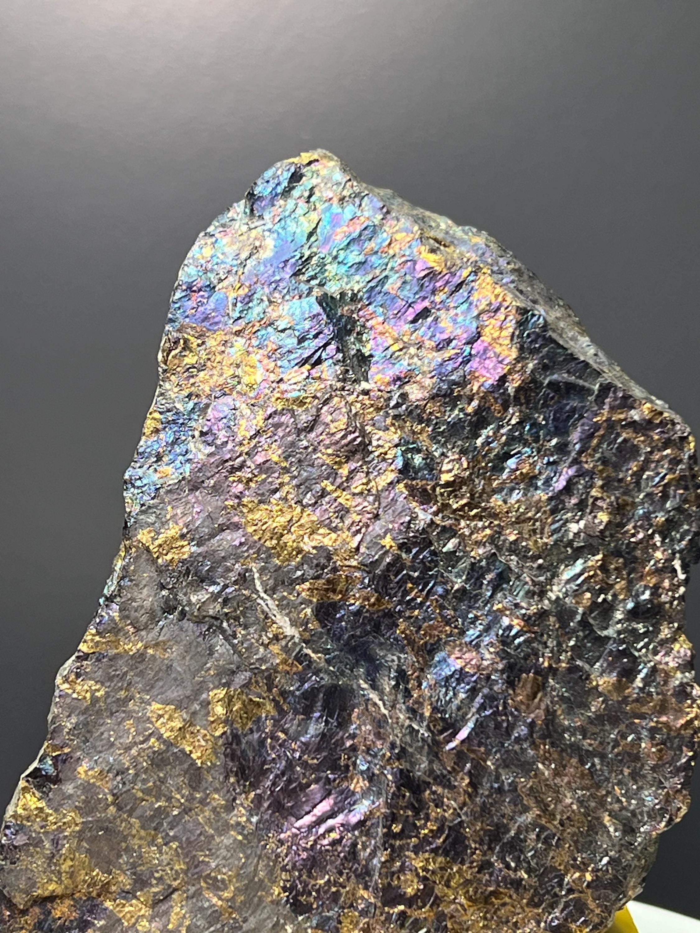Bornite With Chalcopyrite Specimen - Crystal Gemstone AE 