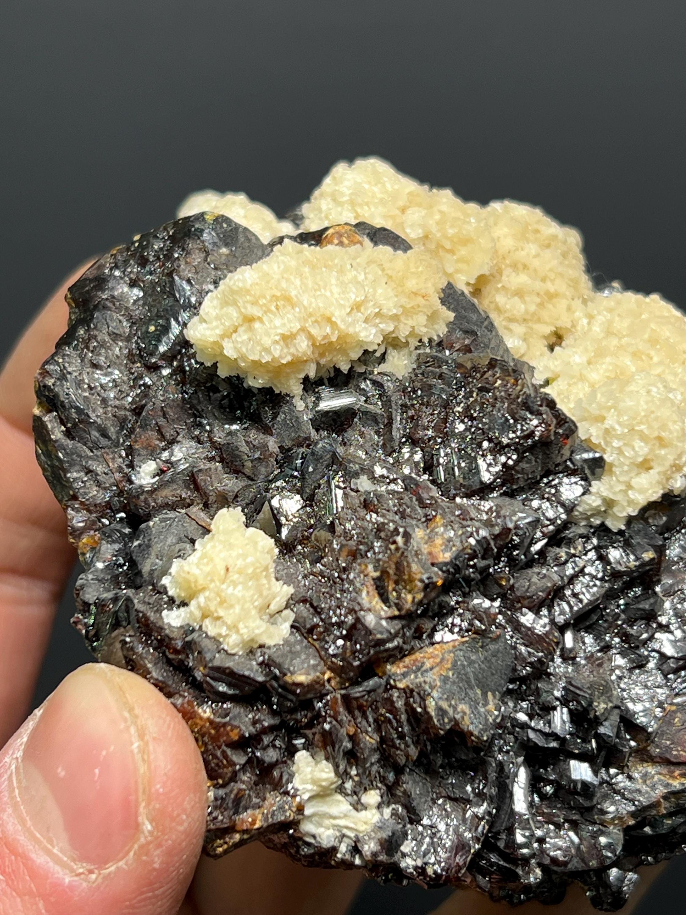 Barite With Sphalerite Specimen, 592gram - Crystal Gemstone AE 