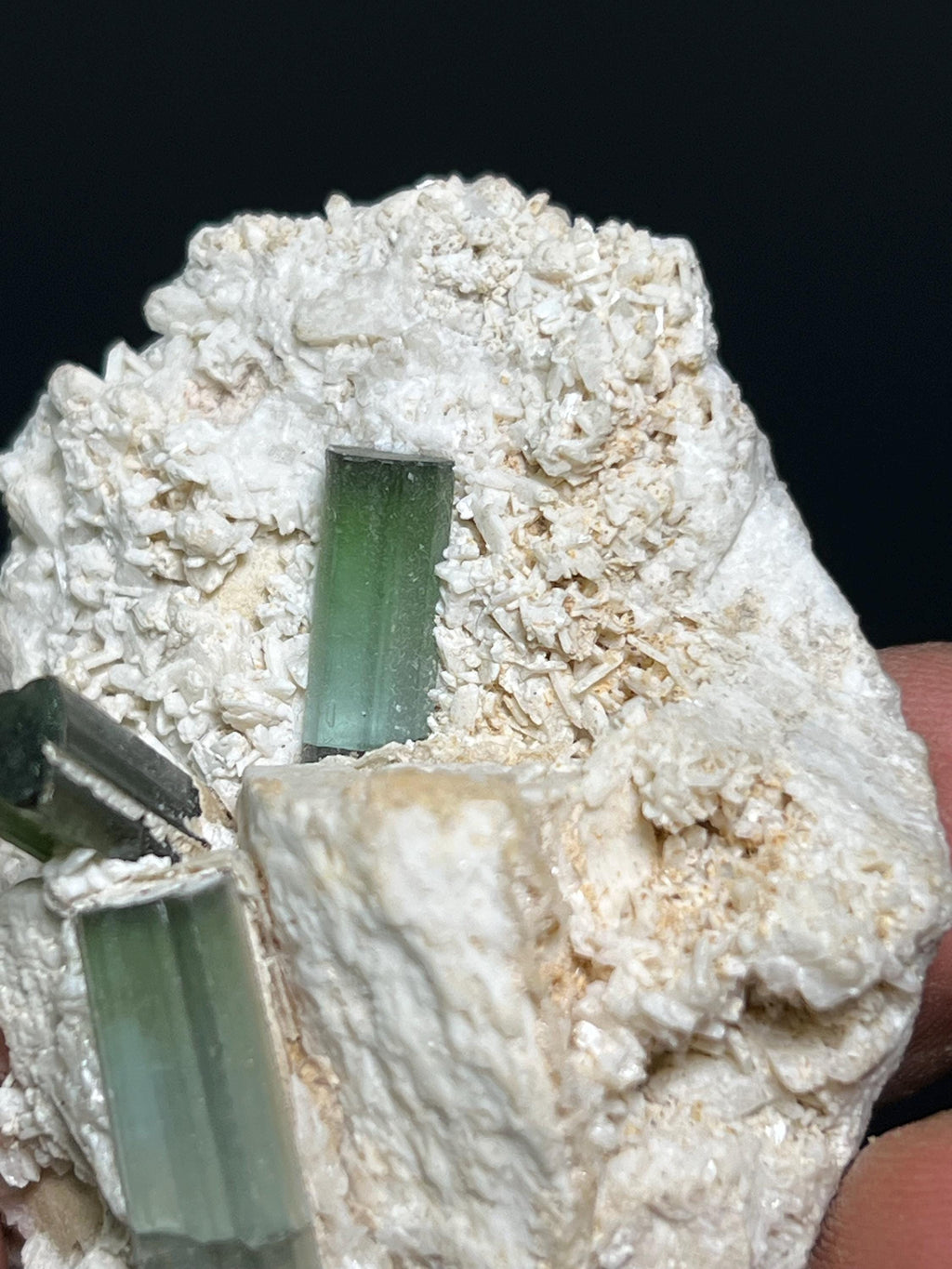 Termolite Tourmaline Specimen, 47gram - Crystal Gemstone AE 