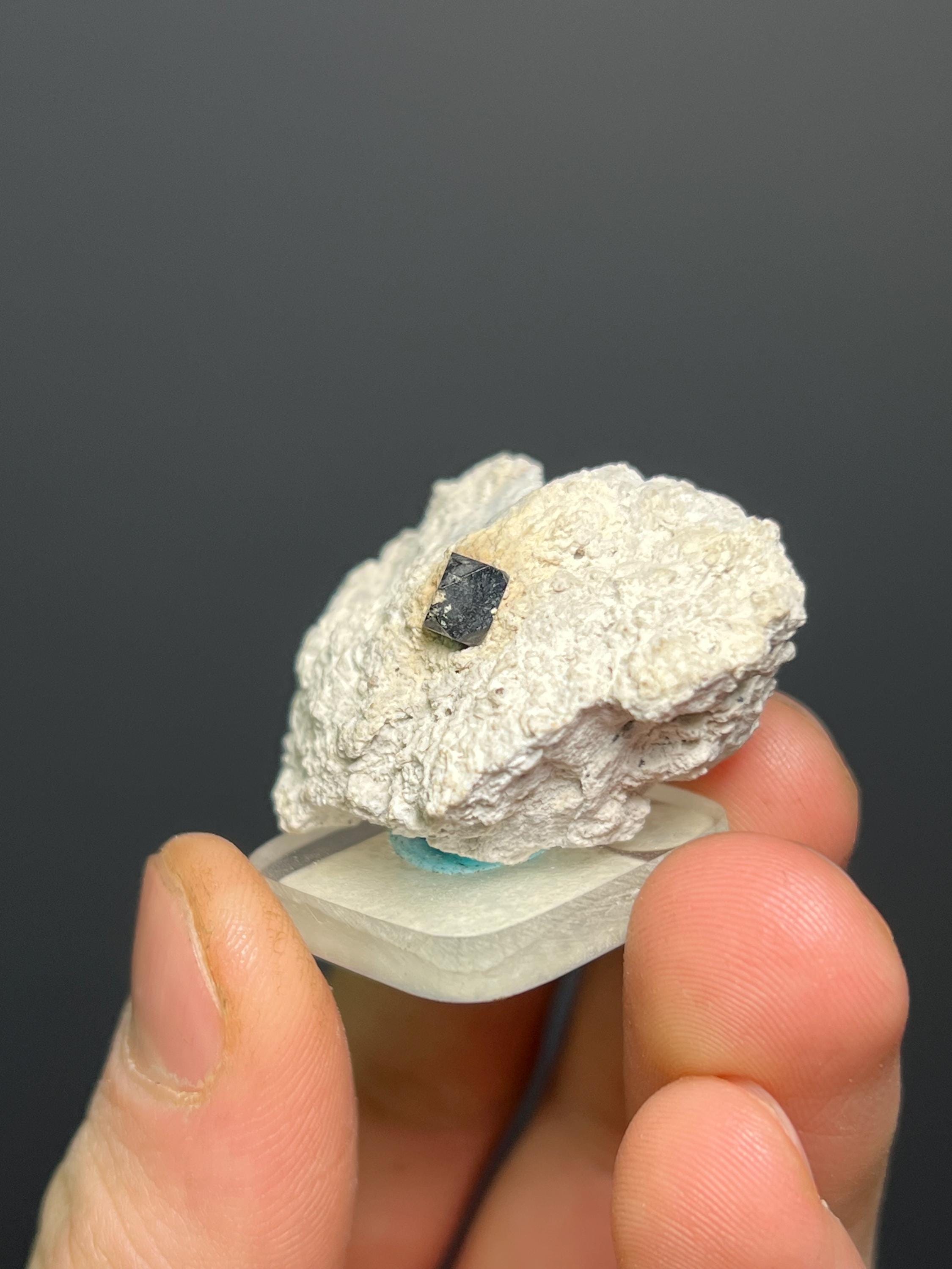 Bixbyite Specimen - Crystal Gemstone AE 