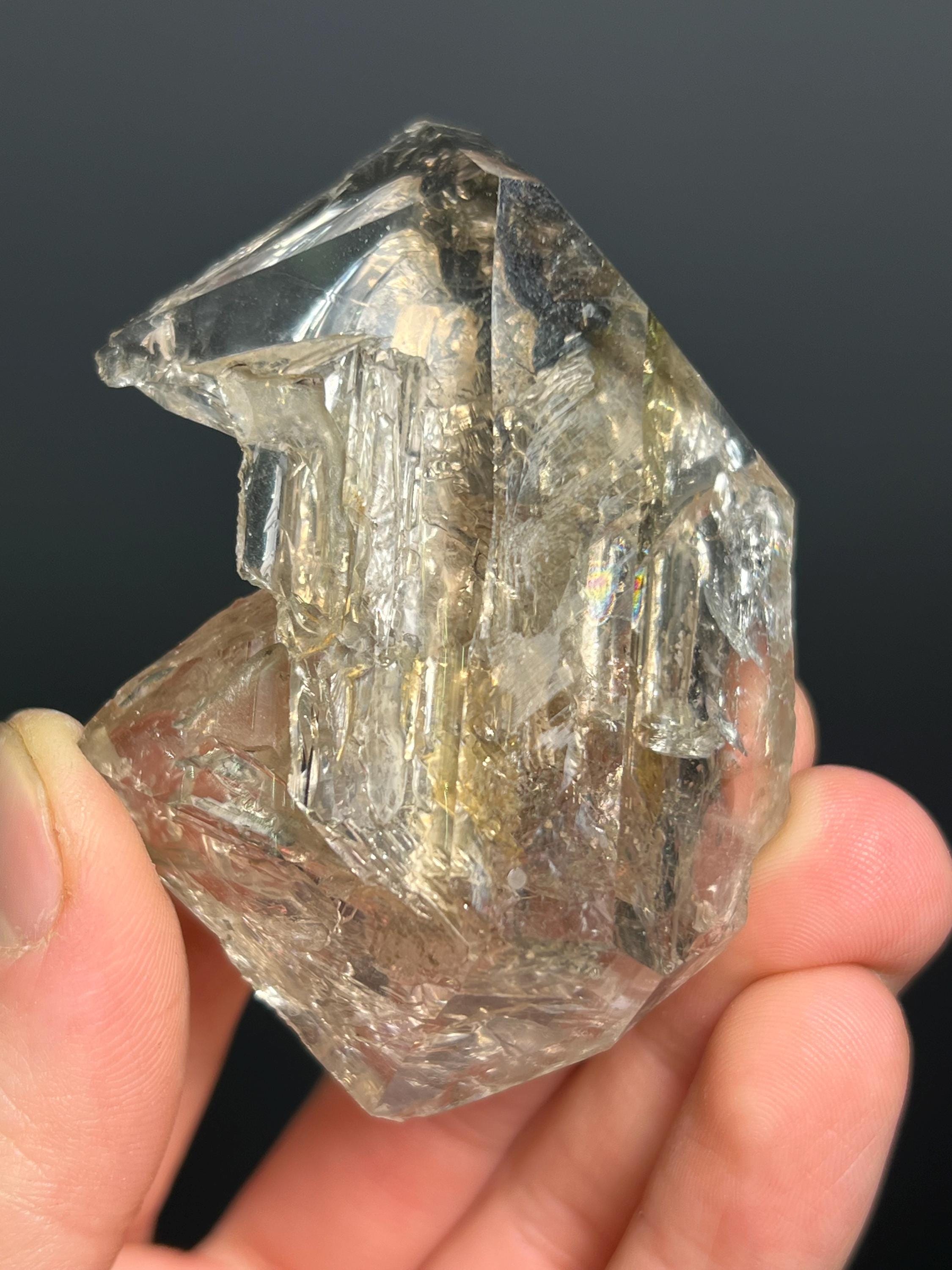 Herkimer Diamond Quartz - Crystal Gemstone AE 
