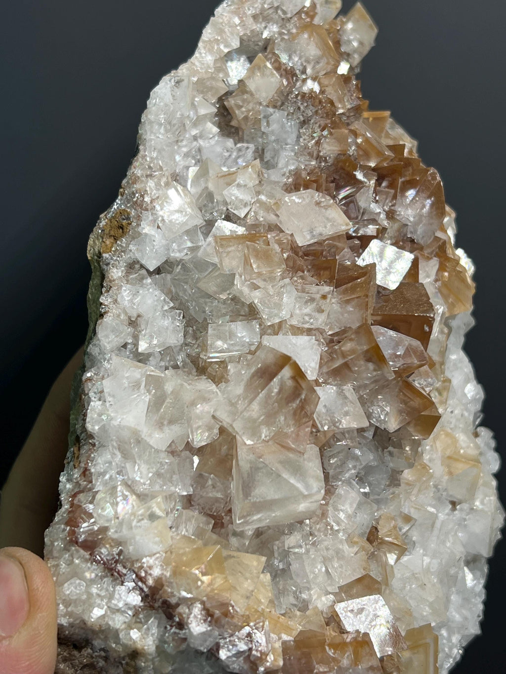 Very Special Clear Crystal Calcite Specimen, 2,2kg - Crystal Gemstone AE 