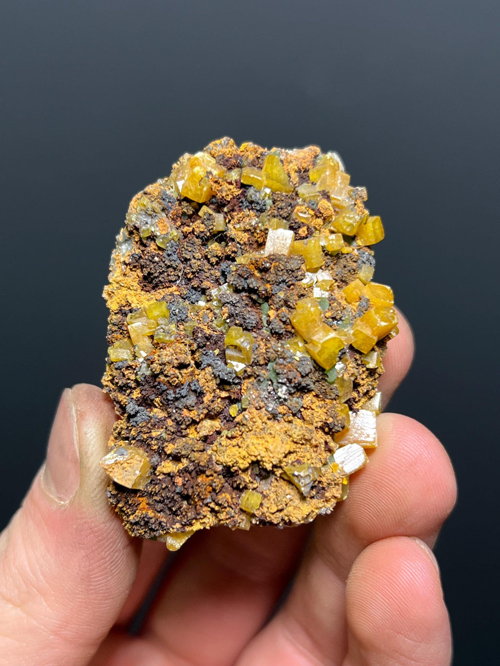 Very Special, Wulfenite Specimen, 62gram - Crystal Gemstone AE 