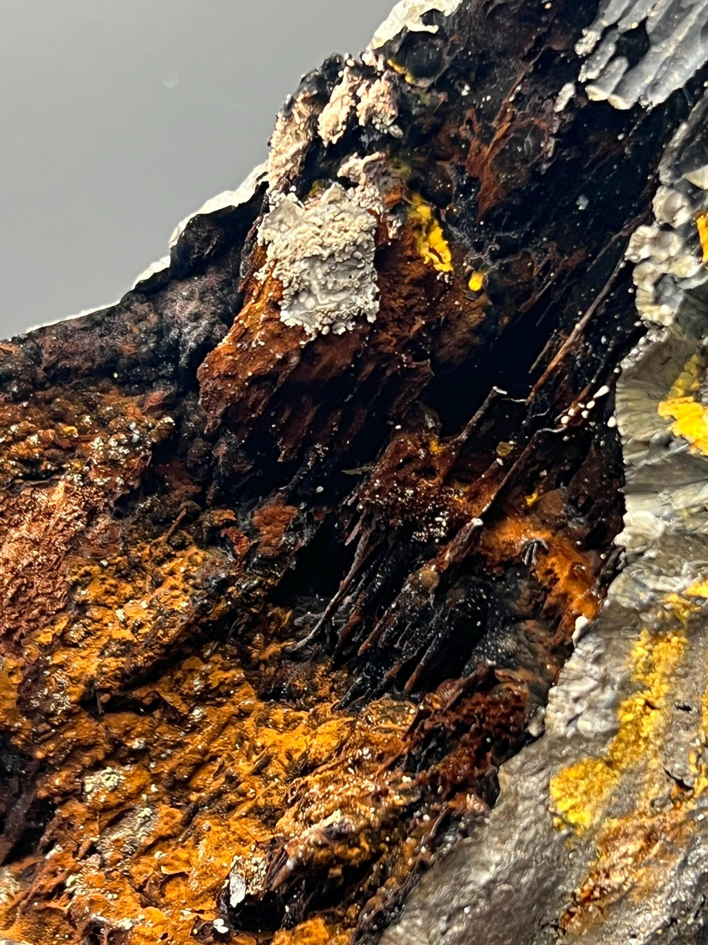 Museum Grade! Limonite And Specularite With Stalactites Goethite Specimen, For Special Collection - Crystal Gemstone AE 