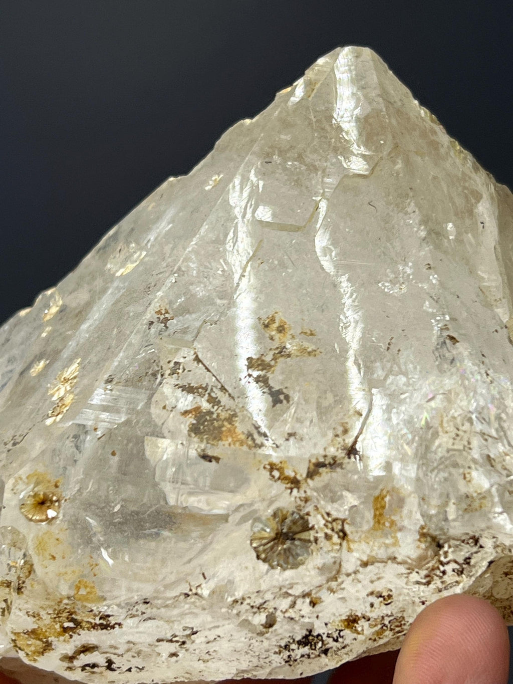 Rainbow Cathedral Formation Crystal Quartz Specimen - Crystal Gemstone AE 