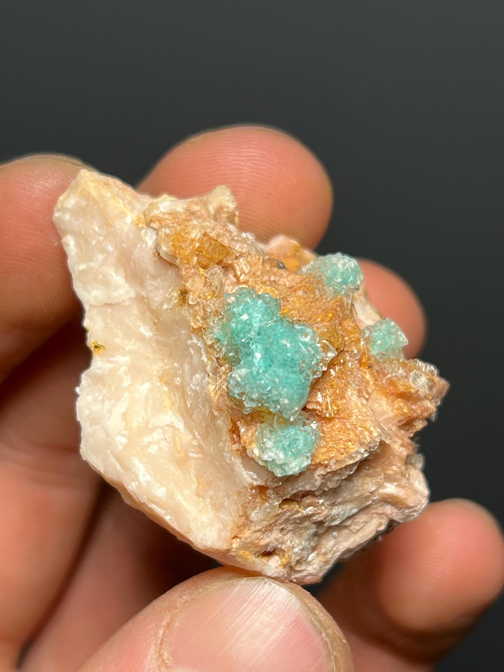 Rosasite Specimen, 36gram - Crystal Gemstone AE 