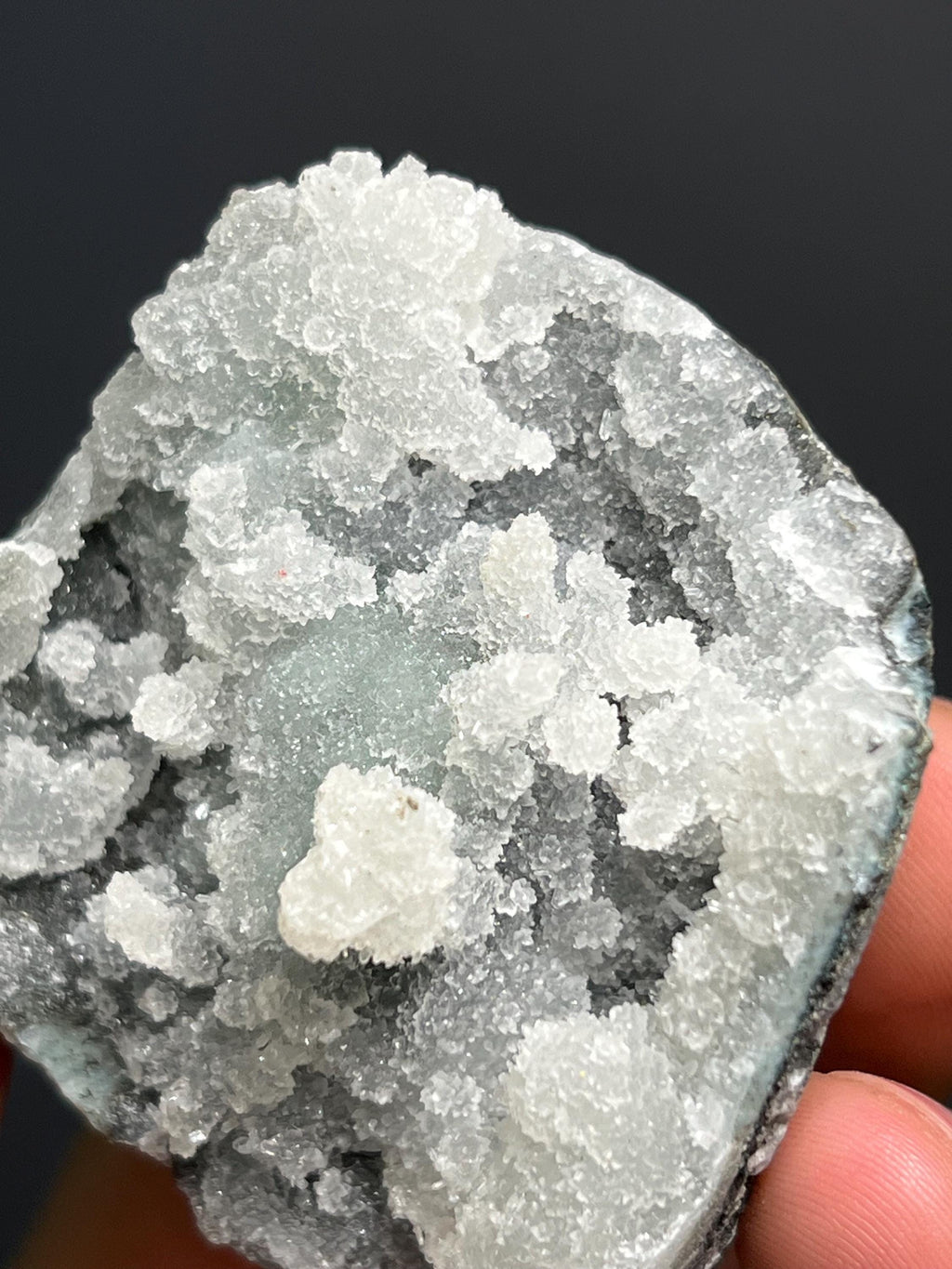 Chalcedony Druzy - Peru - Crystal Gemstone AE 