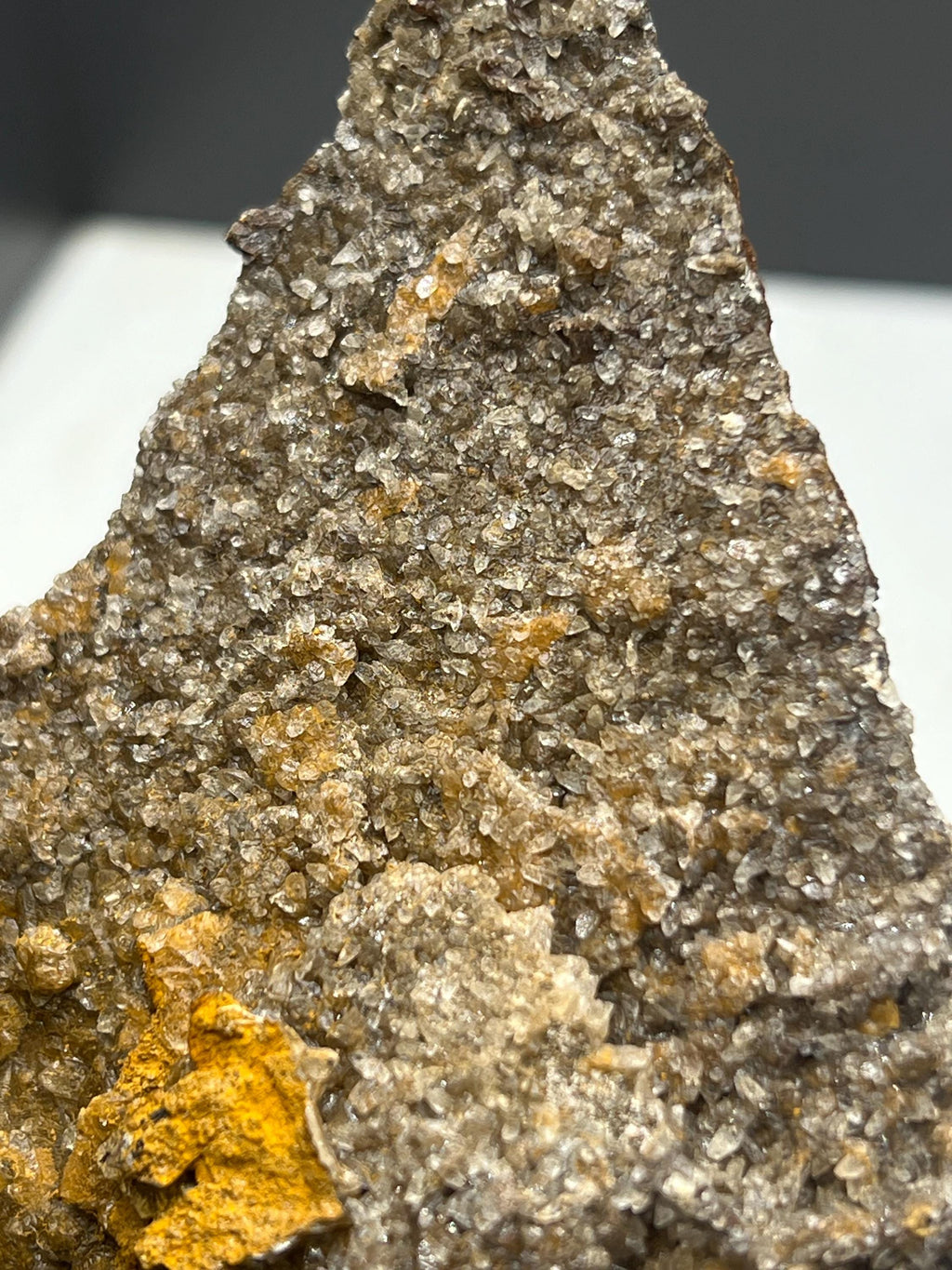 Very Special, 2 Sided Crystal Calcite On Hematite, Special Collection - Crystal Gemstone AE 