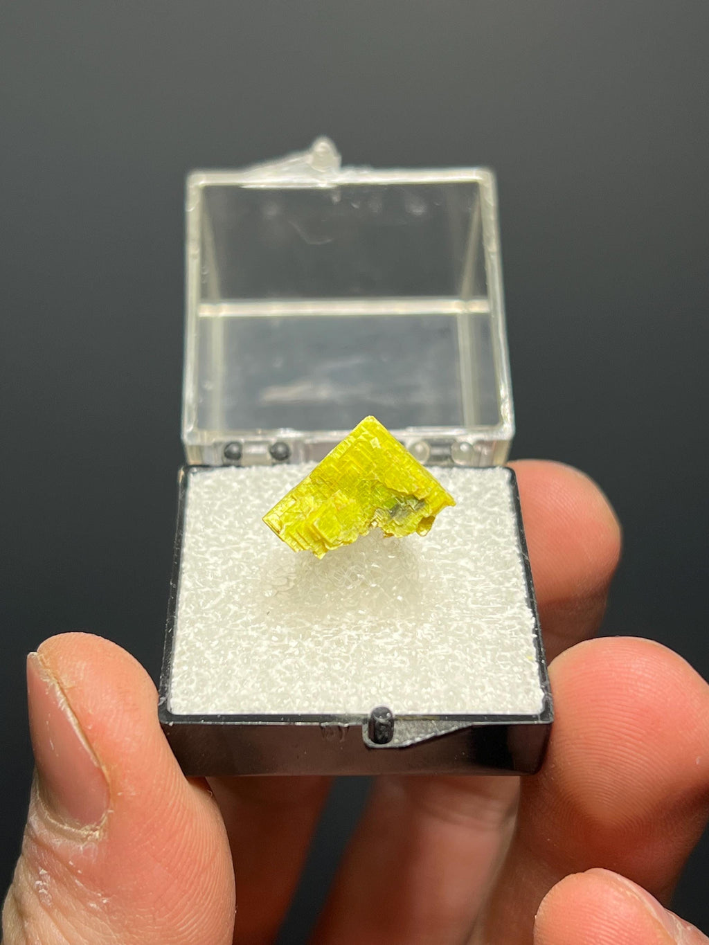 Unique, Uranocircite Specimen - Crystal Gemstone AE 