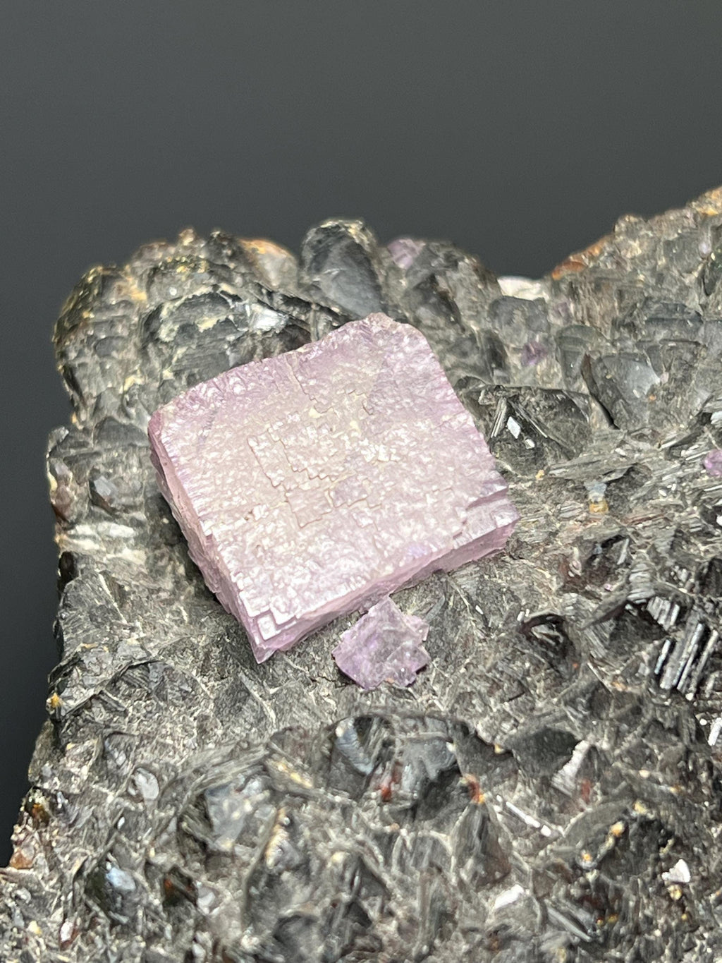 Sphalerite With Cubic Fluorite - USA - Crystal Gemstone AE 