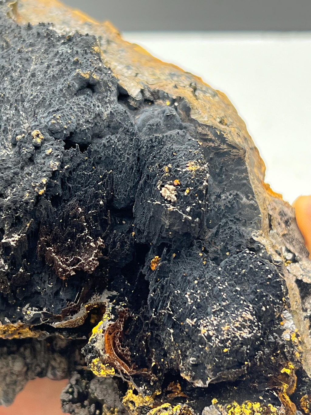 Museum quality, Limonite With Velvet Function Stalactite Goethite, From Turkey, Special Collection Piece - Crystal Gemstone AE 