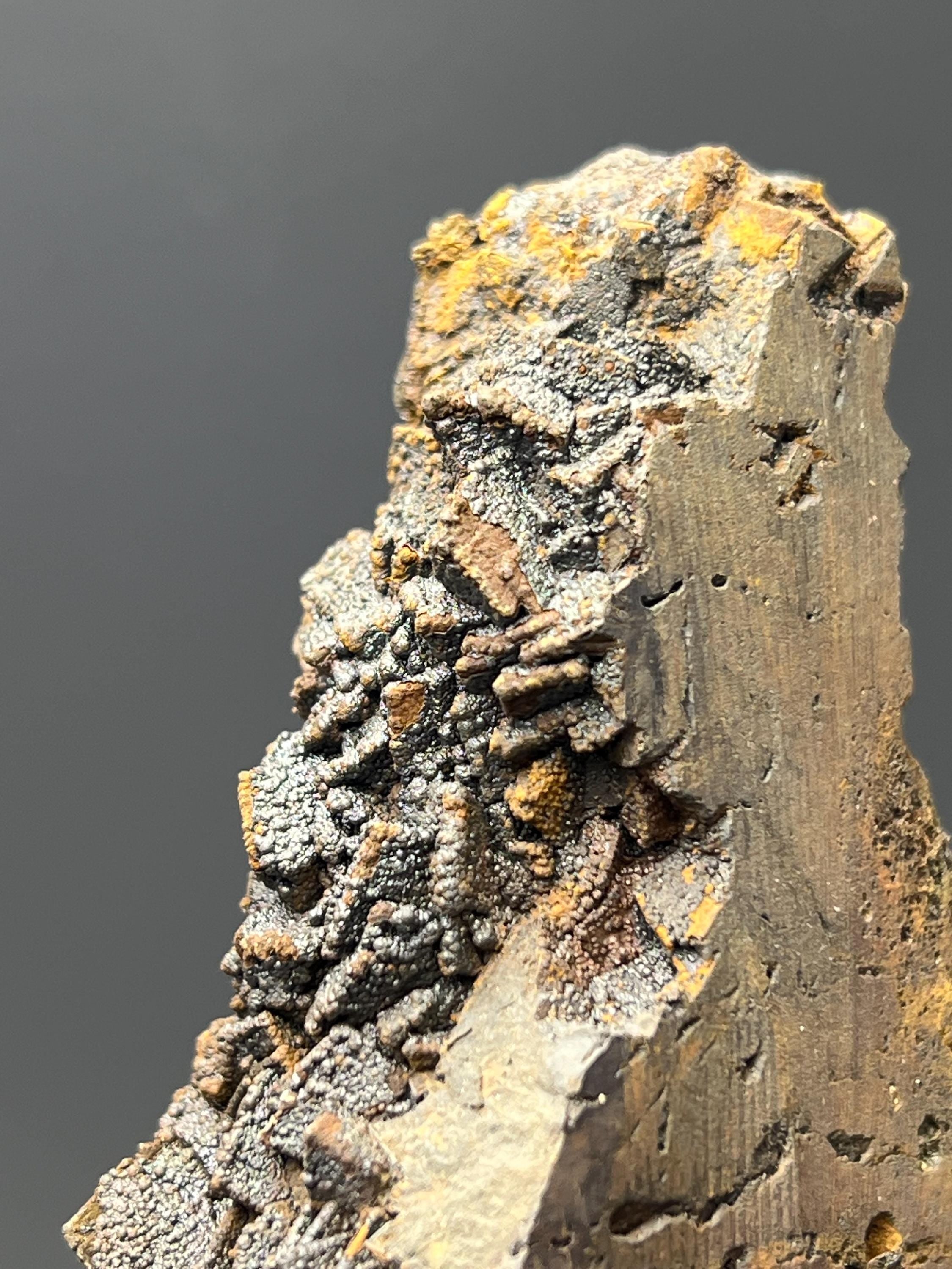Goethite With Iron Siderite Specimen - Crystal Gemstone AE 
