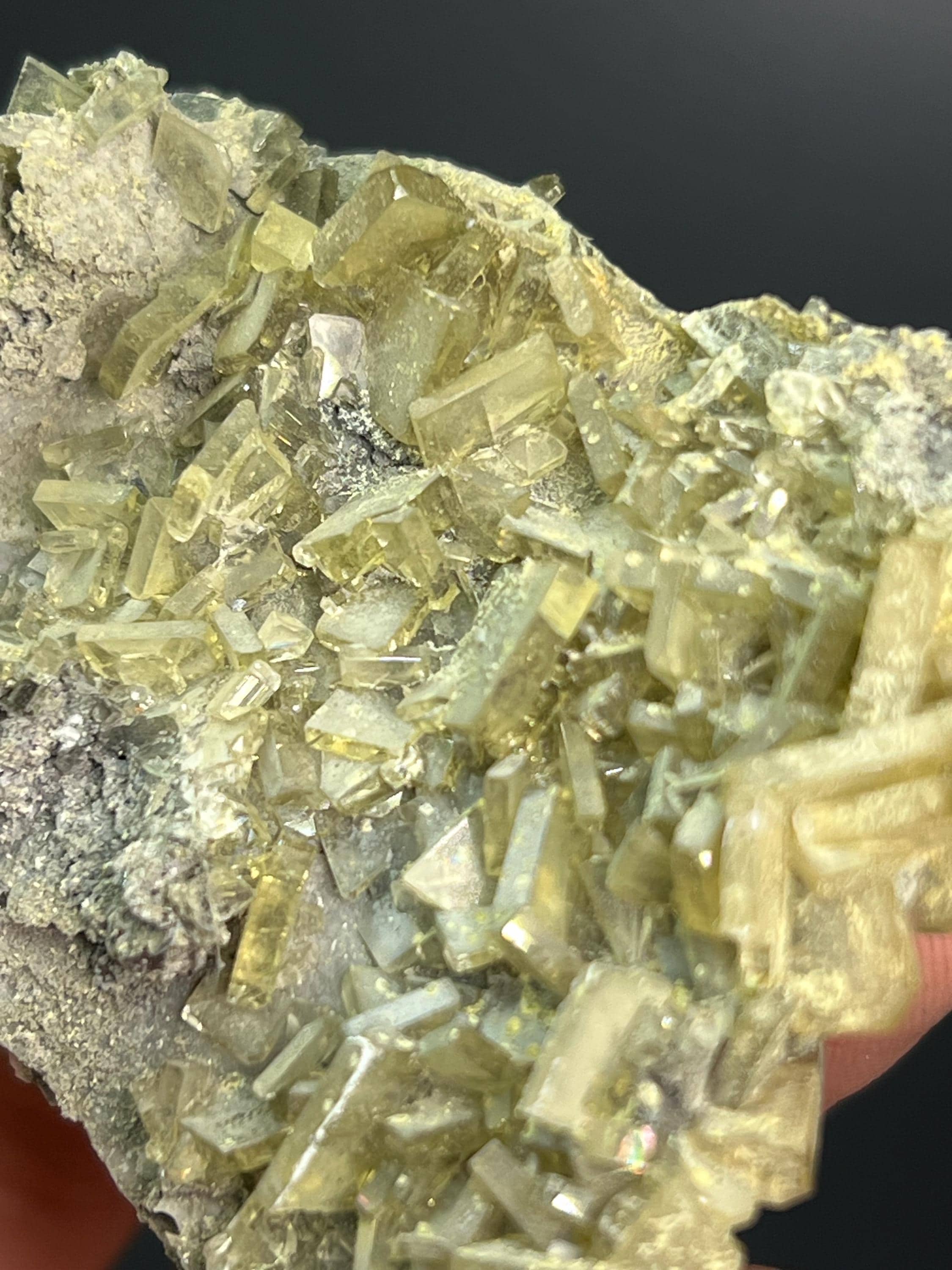 Barite Crystals Specimen - Crystal Gemstone AE 