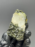 Two Sided Dark Green Epidote & Chlorite Quartz - Crystal Gemstone AE 