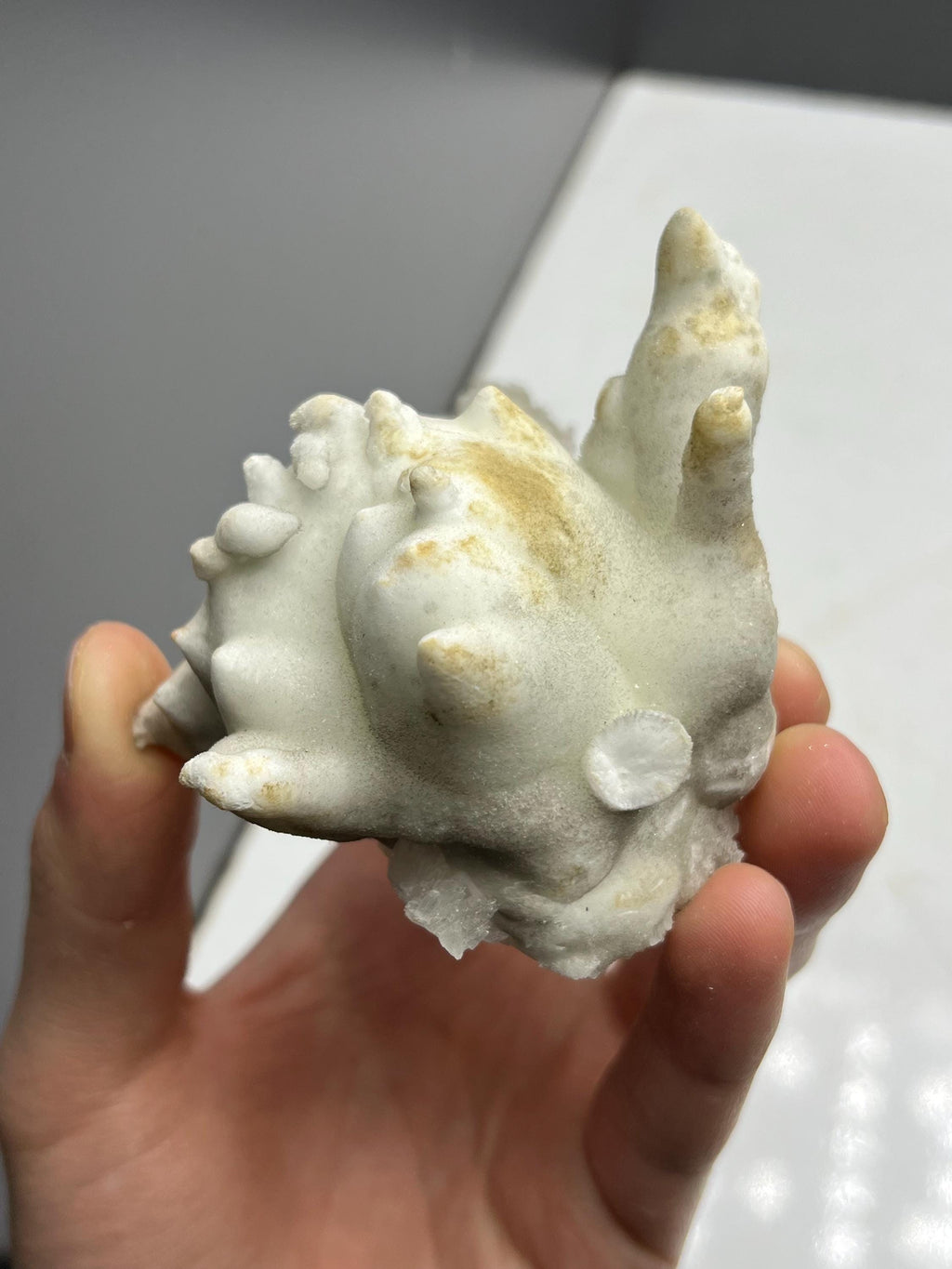 Special And Showy Stalactite And Botryoidal Formed Aragonite, From Turkey - Crystal Gemstone AE 