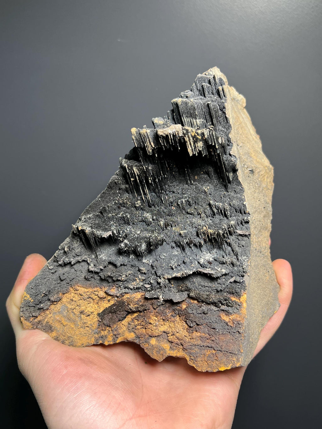 Museum Grade, Limonite With Stalactite Goethite, 2,1kg - Crystal Gemstone AE 