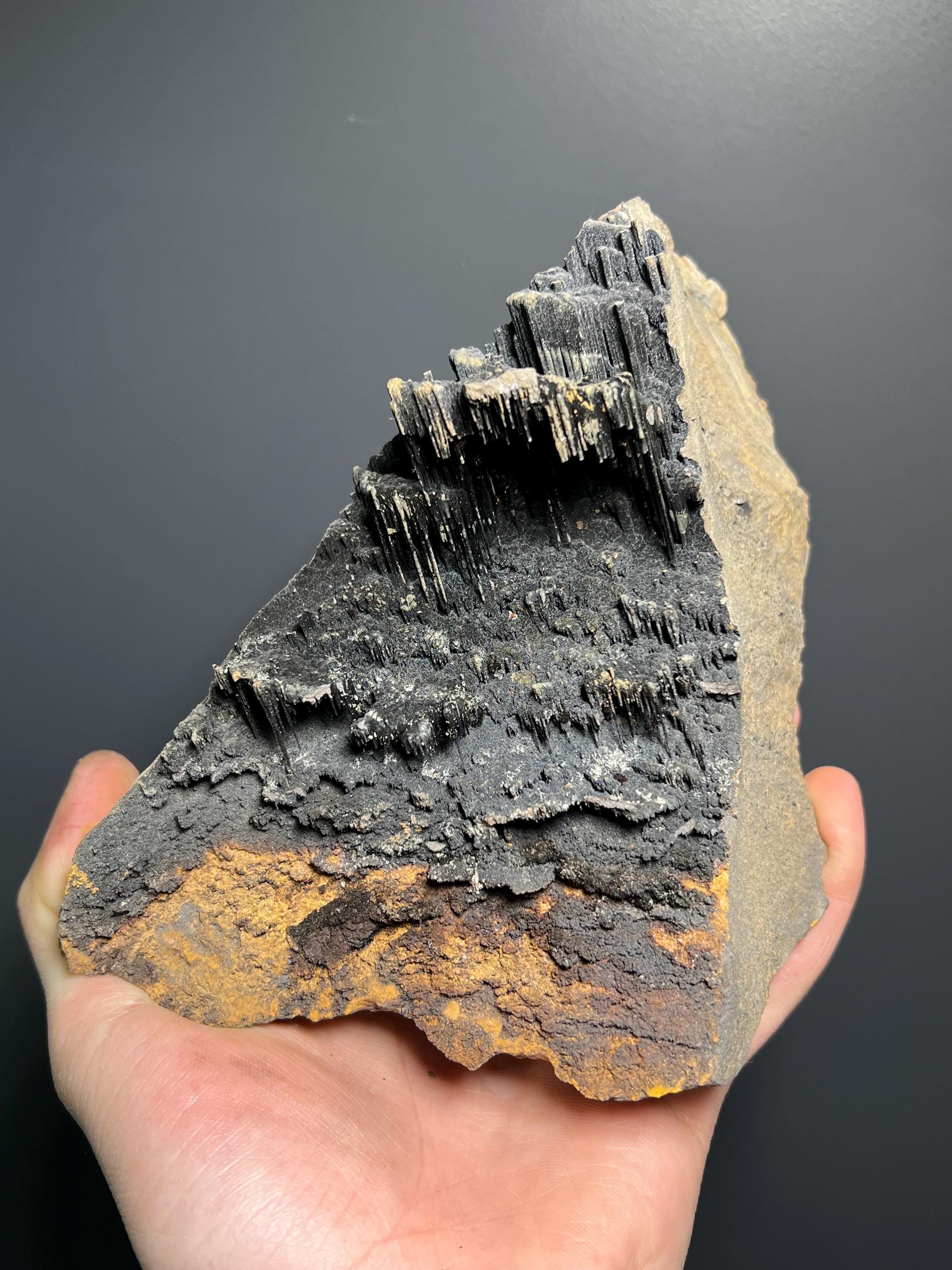 Museum Grade, Limonite With Stalactite Goethite, 2,1kg - Crystal Gemstone AE 
