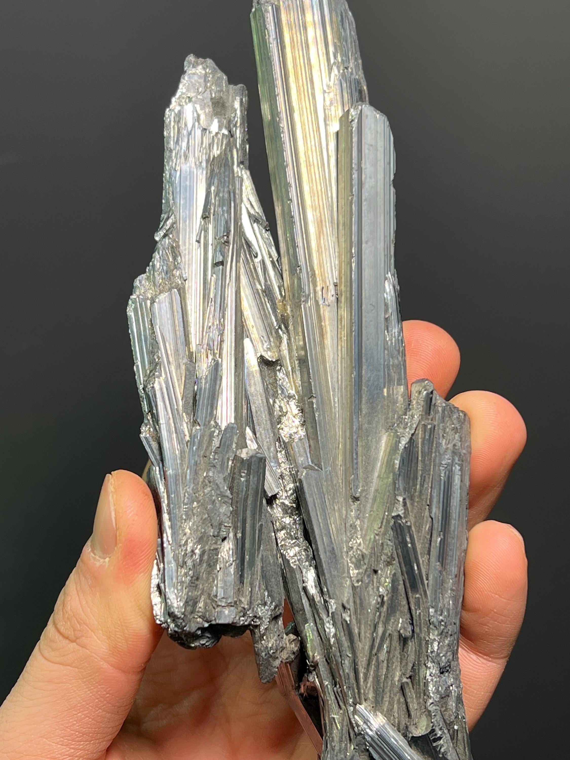 Very Special Stibnite Specimen - Crystal Gemstone AE 