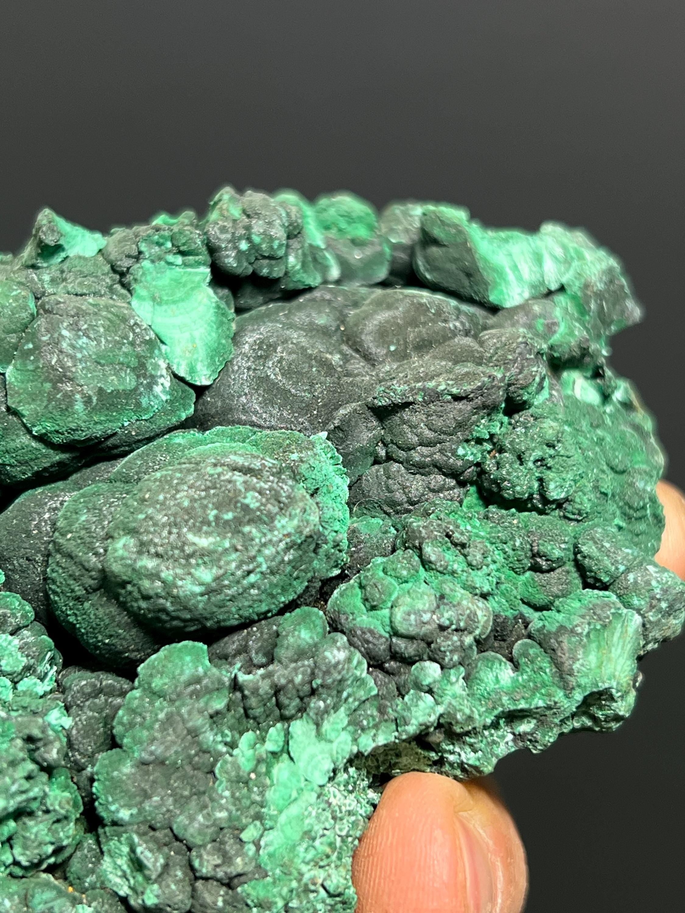 Beautiful Malachite Specimen, 520gram - Crystal Gemstone AE 