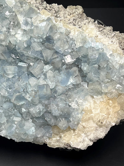 Very Unique Size! Museum Grade Blue Celestine Specimen - Crystal Gemstone AE 