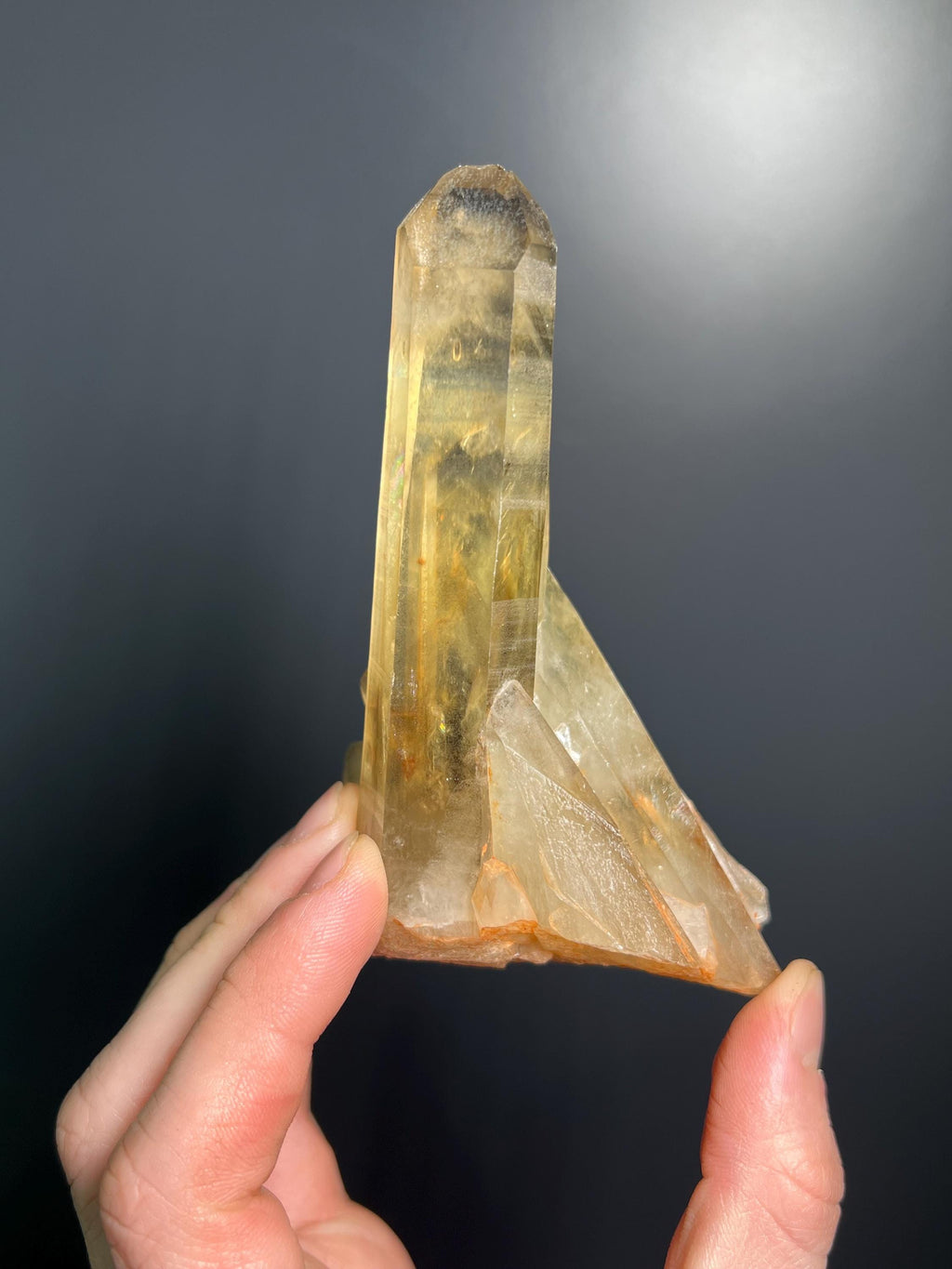 Smoky Quartz Specimen - Crystal Gemstone AE 