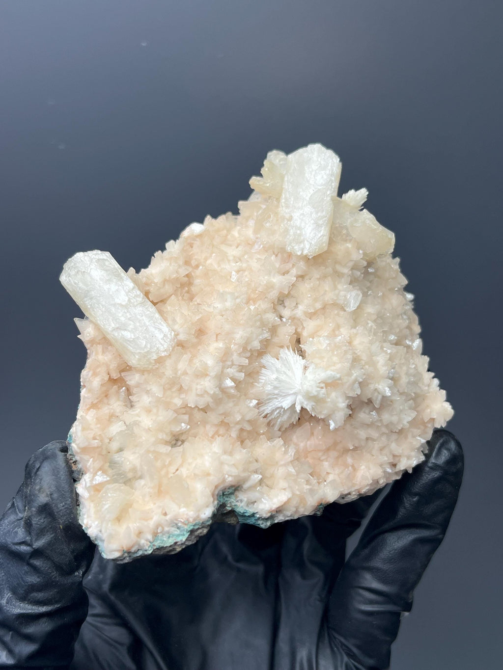 Heulandite, Laumontite&Stilbite - Crystal Gemstone AE 