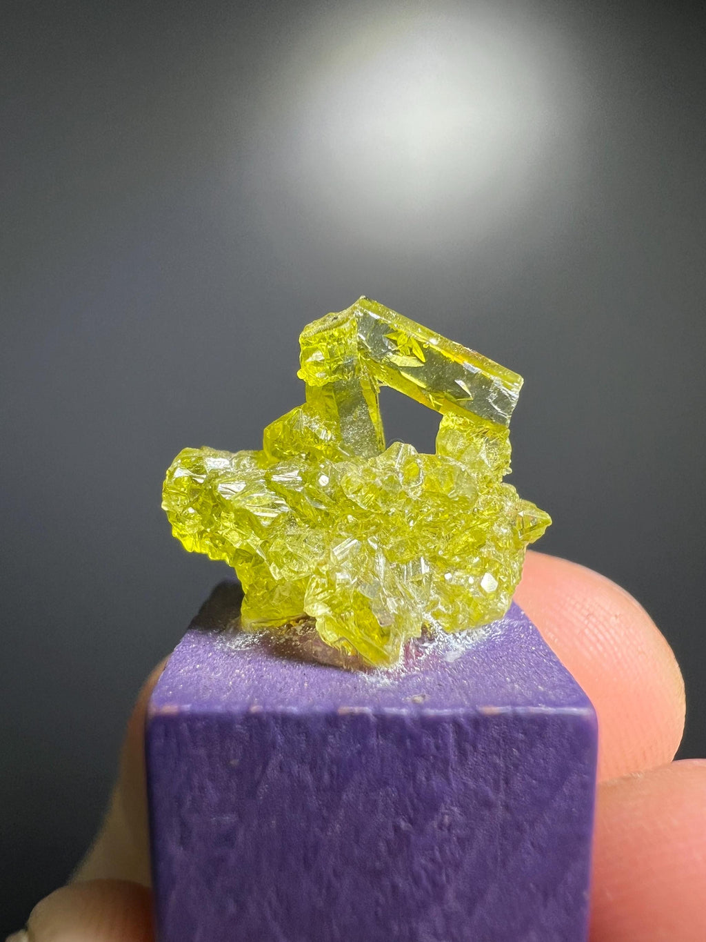 Brazilianite Specimen - Natural Crystal Formation, Brazil - Crystal Gemstone AE 