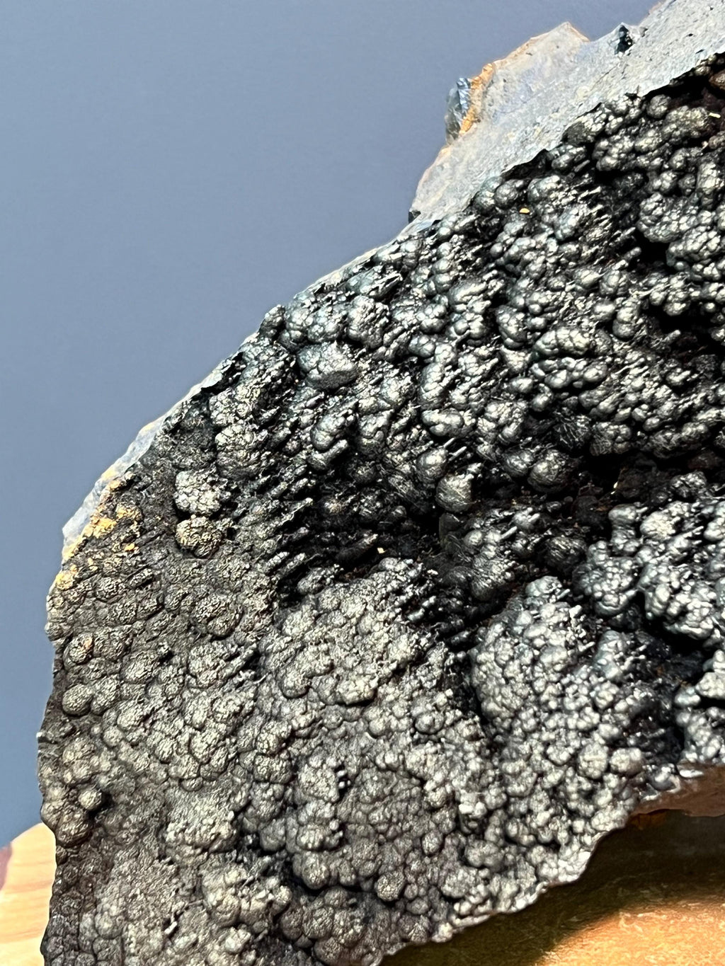 Small Stalactites Botryoidal Golden Color Goethite - Crystal Gemstone AE 