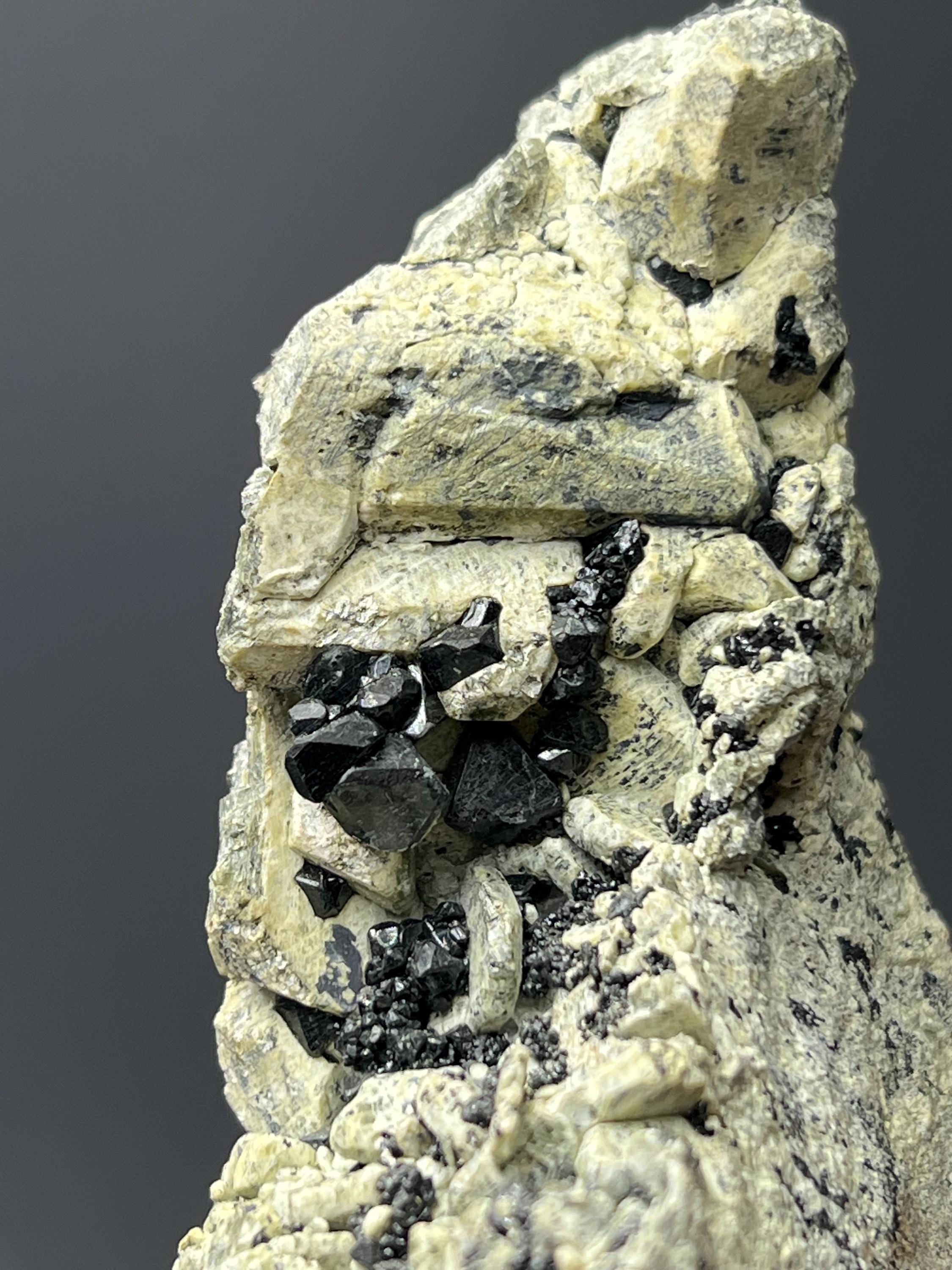 Foresterite And Spinel Specimen - Crystal Gemstone AE 