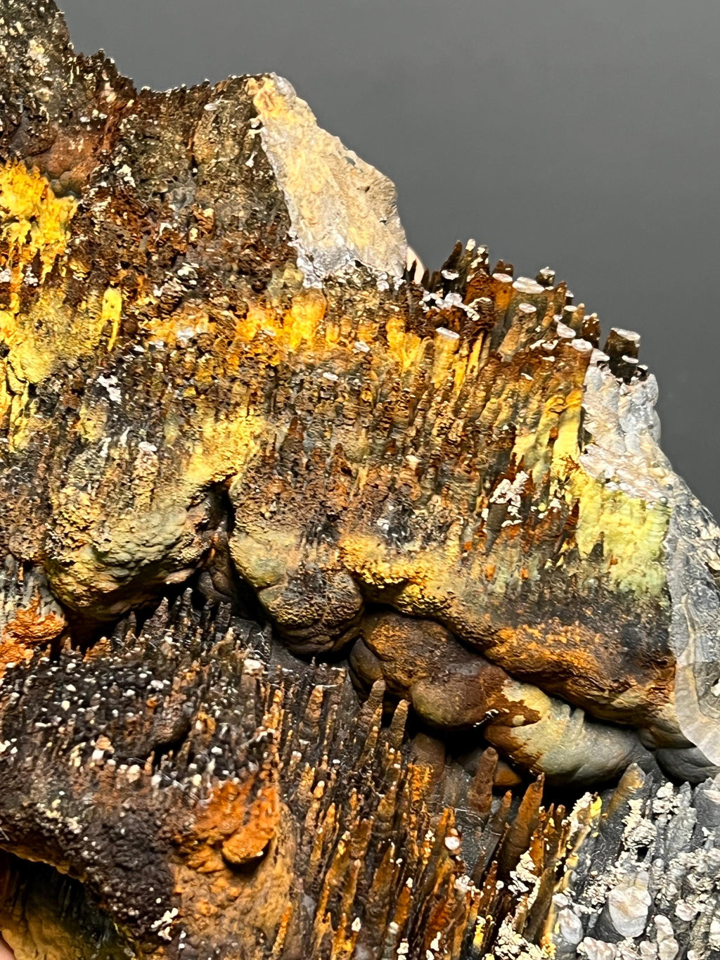 Museum Grade, Special Limonite On Stalactite Goethite, 3kg - Crystal Gemstone AE 