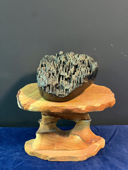 "Museum Grade" Golden Color Stalactite Goethite - Crystal Gemstone AE 