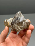 Very Special, 2 Sided Elestial Smoky Quartz, From Turkey - Crystal Gemstone AE 