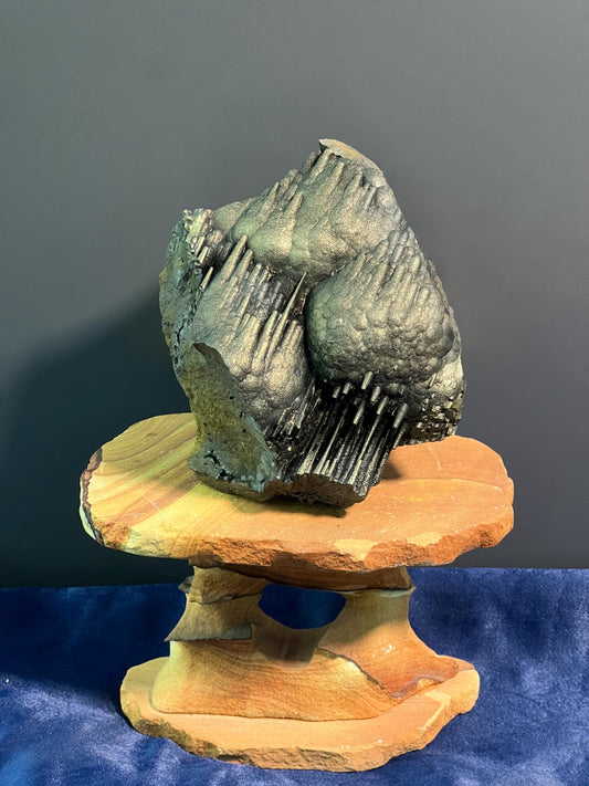 "Museum Grade" Golden Color Stalactite Goethite