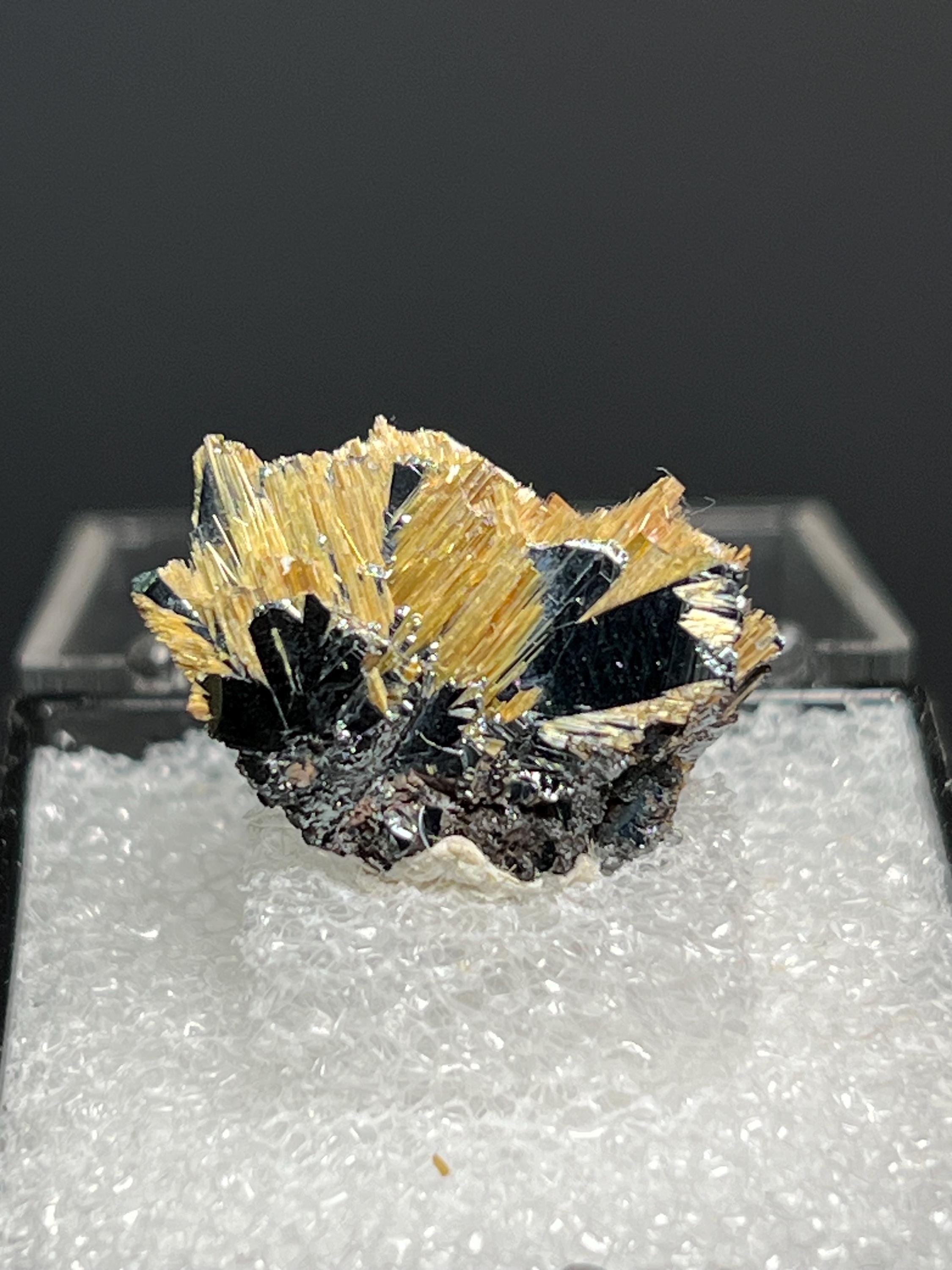 Rutile Hematite - Brazil - Crystal Gemstone AE 