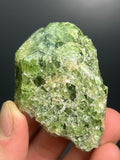 Fluorapatite Var. Apatite And Calcite Specimen - Crystal Gemstone AE 