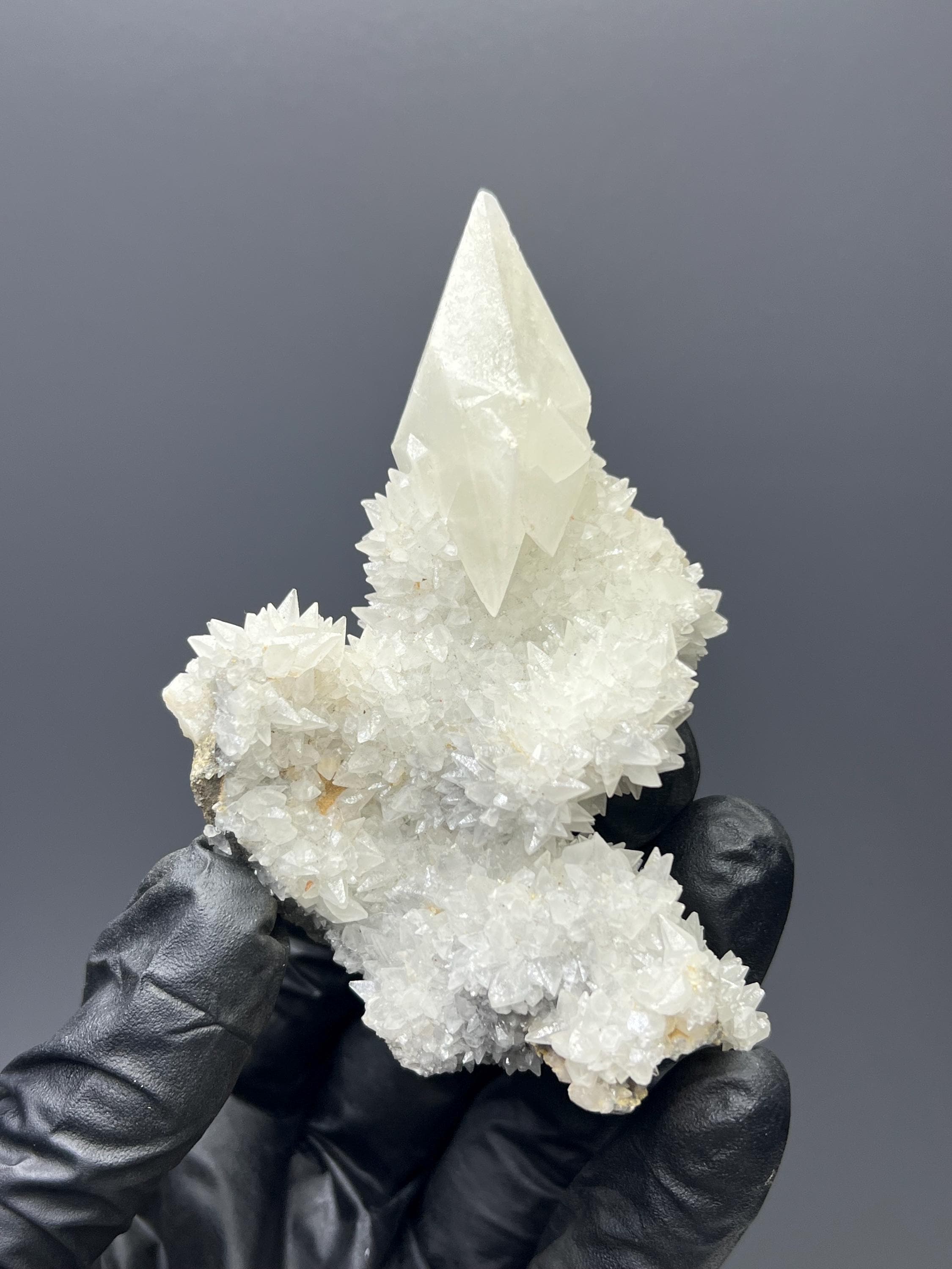 Crystal Calcite Cluster - Crystal Gemstone AE 