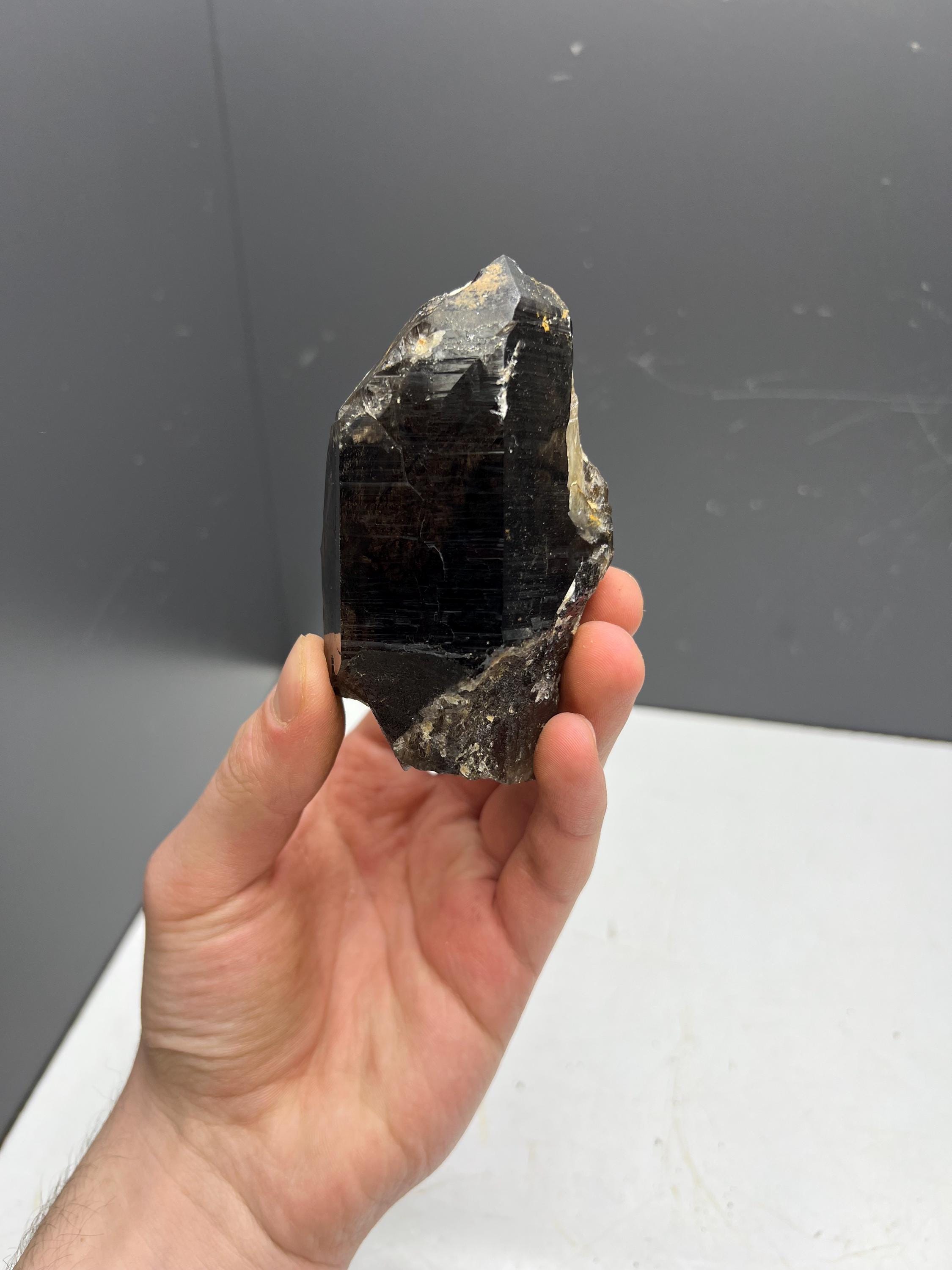 Dark Smoky Quartz - Crystal Gemstone AE 