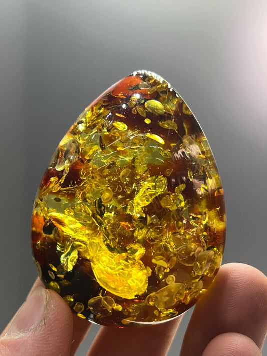 Amber Specimen - Russia - Crystal Gemstone AE 