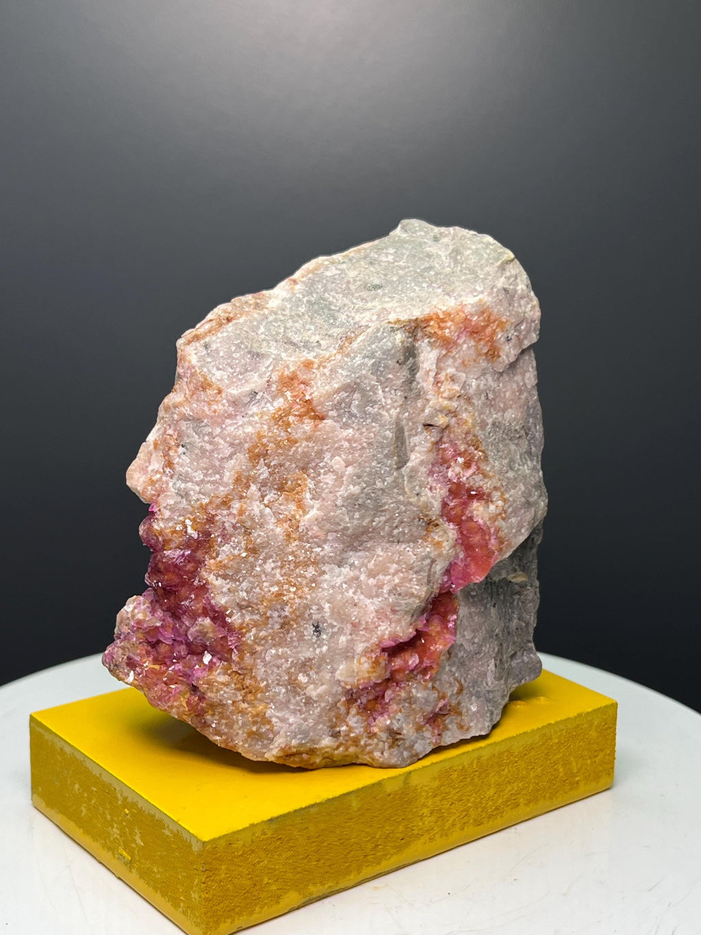 Moroccan Roselite Specimen: Delicate Pink Cobalt Mineral - Crystal Gemstone AE 