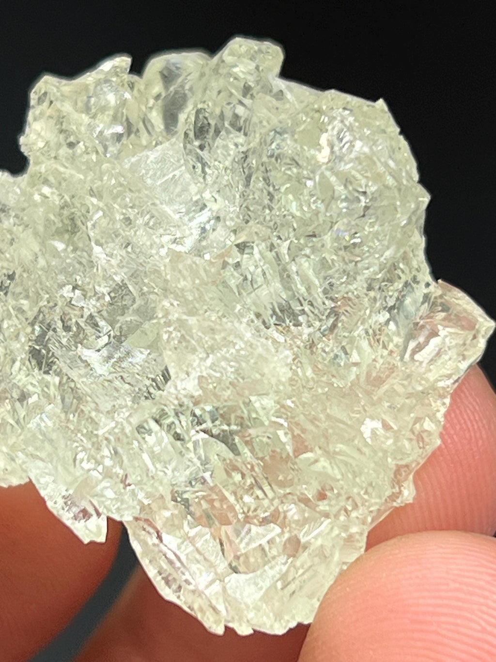Special Natural Etched Topaz Specimen - Crystal Gemstone AE 
