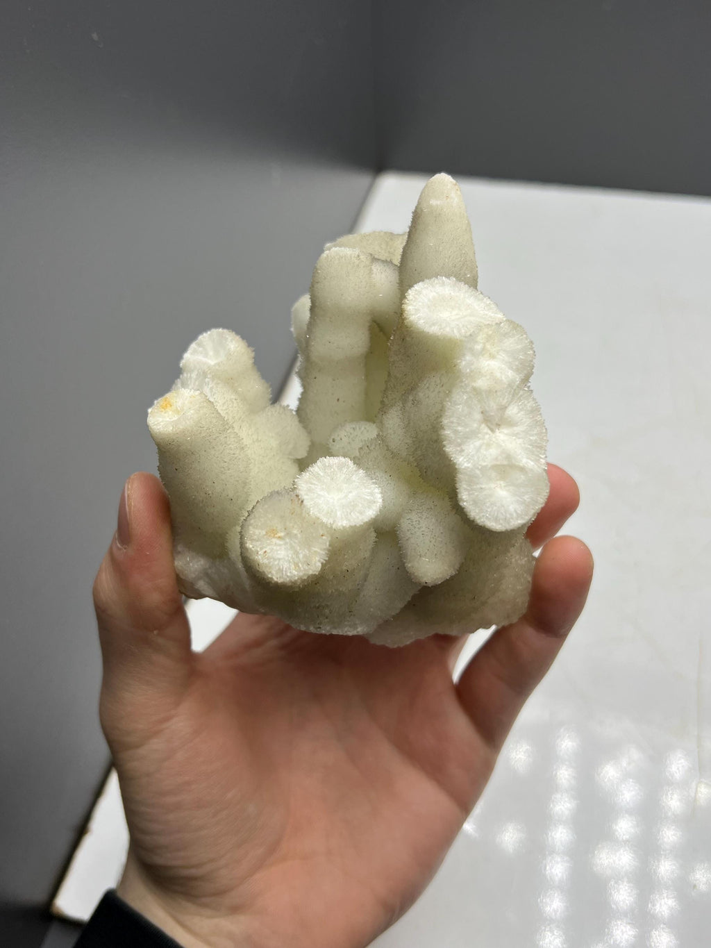 Special And Showy Stalactite Aragonite Mineral, From Turkey - Crystal Gemstone AE 