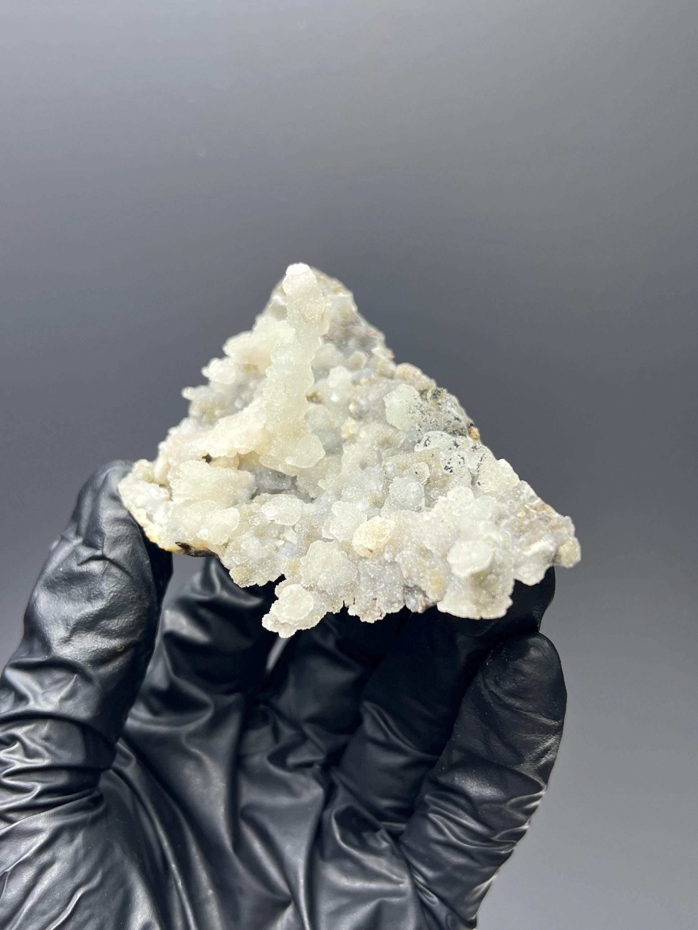 Chalcedony Stalactites Druzy - Crystal Gemstone AE 