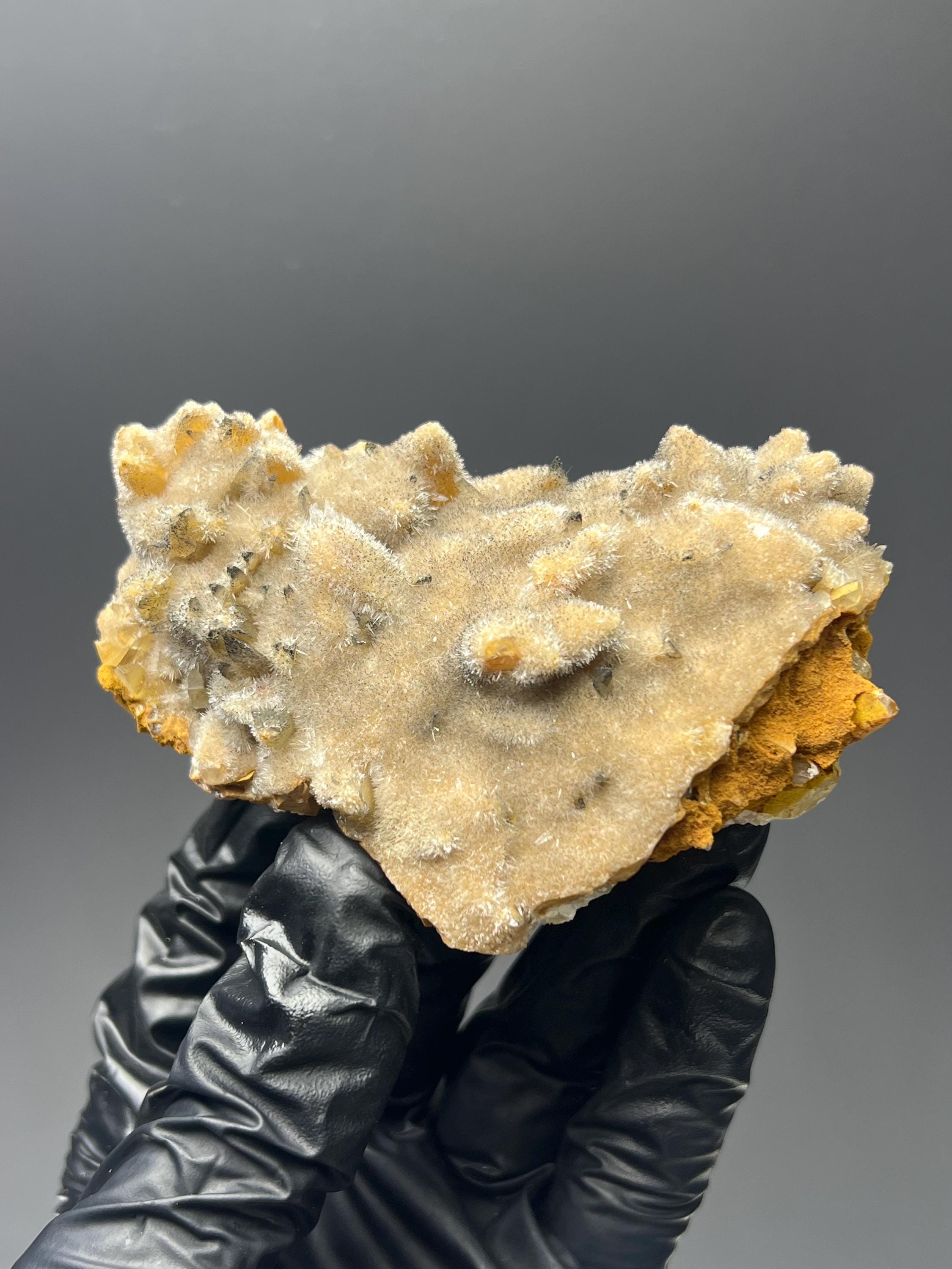 Double Sided Feather Crystal Calcite - Crystal Gemstone AE 