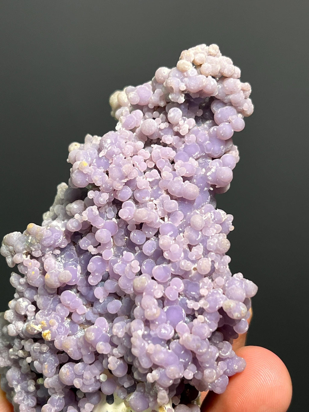 Grape Agate Chalcedony - Indonesia - Crystal Gemstone AE 