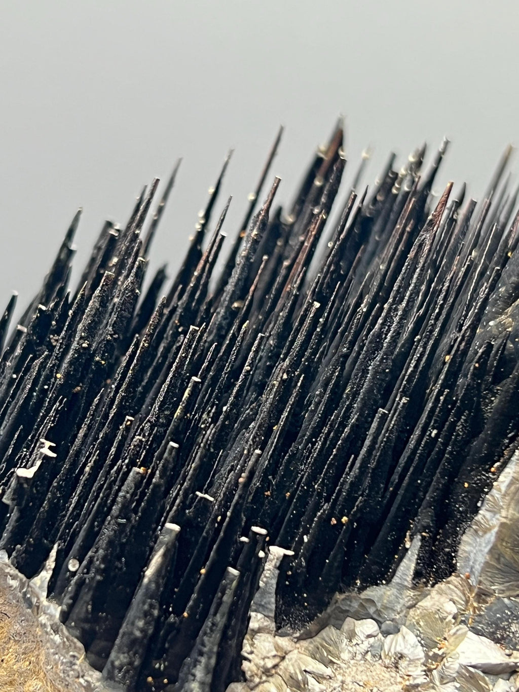 Museum Grade, Velvet Function Stalactite Goethtie, For Special Collection - Crystal Gemstone AE 