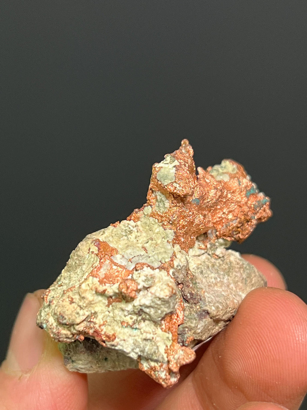 Native Copper - USA - Crystal Gemstone AE 