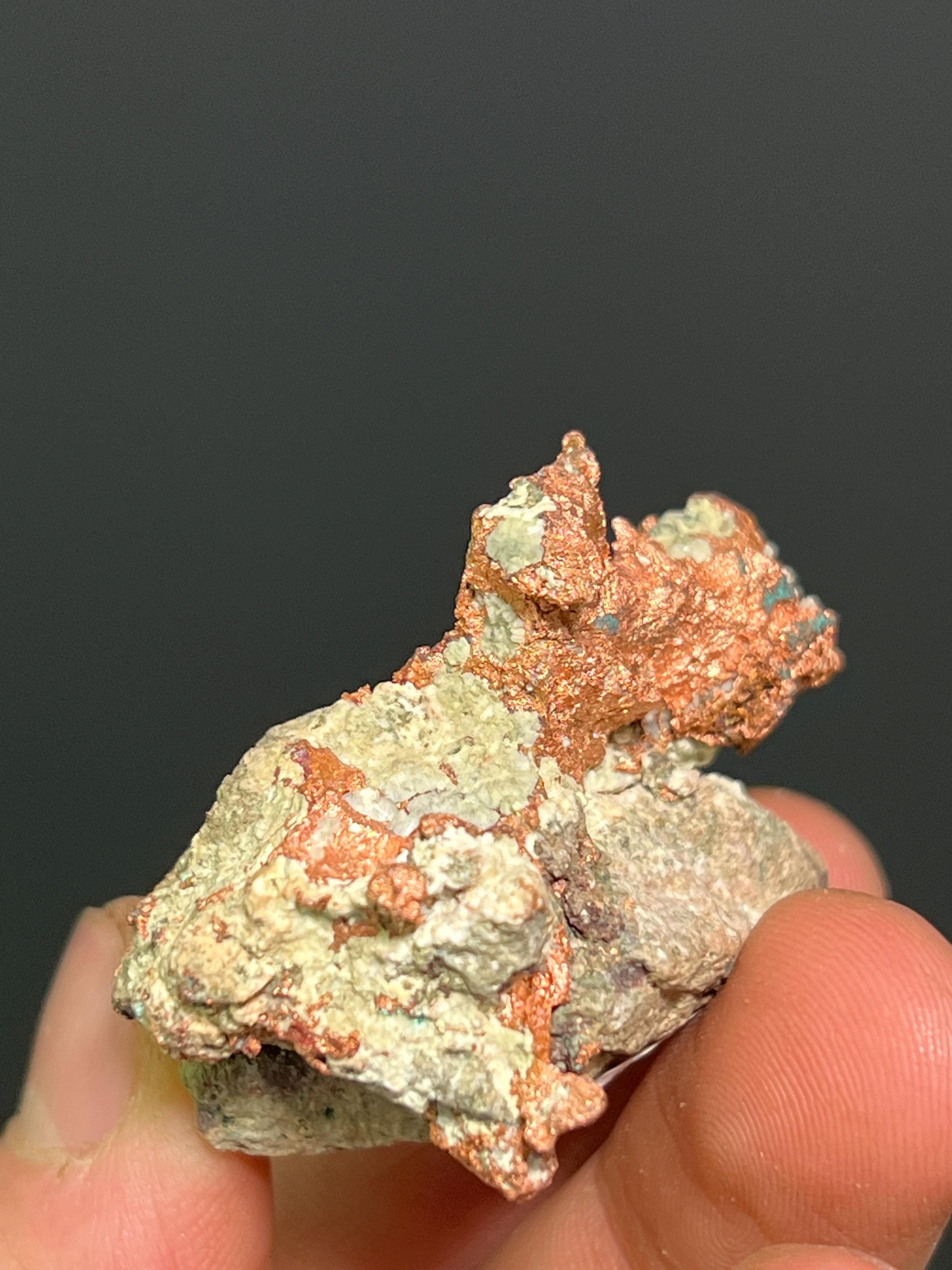 Native Copper - USA - Crystal Gemstone AE 