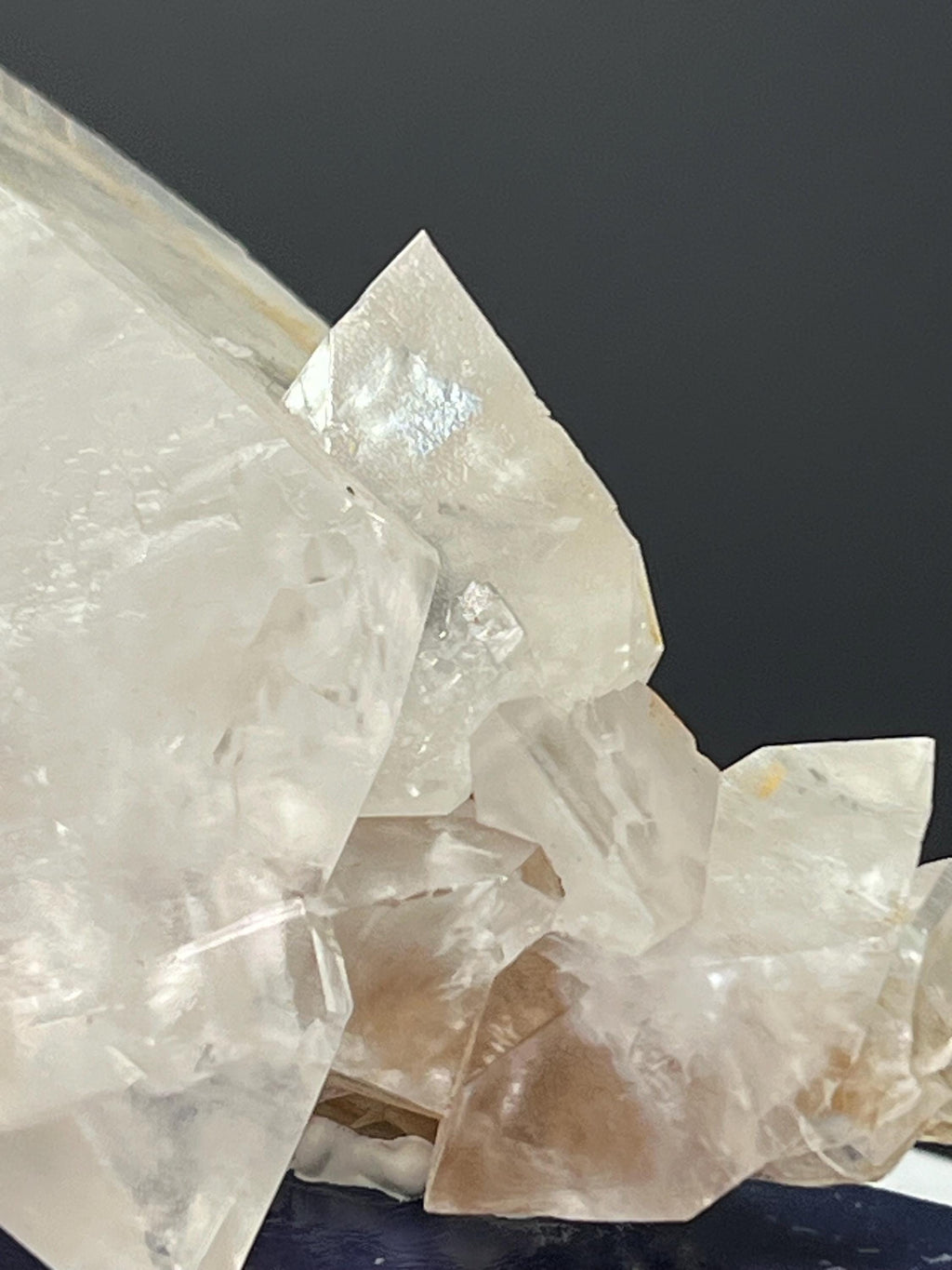 Very Showy, Crystal Ice Calcite Specimen - Crystal Gemstone AE 